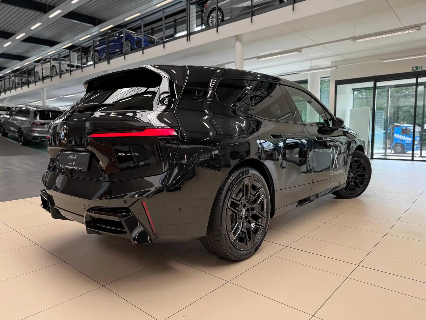 BMW iX xDrive45 MSport+HuD+PANO+AHK+H/K+DA Prof+uvm. Nero - 2