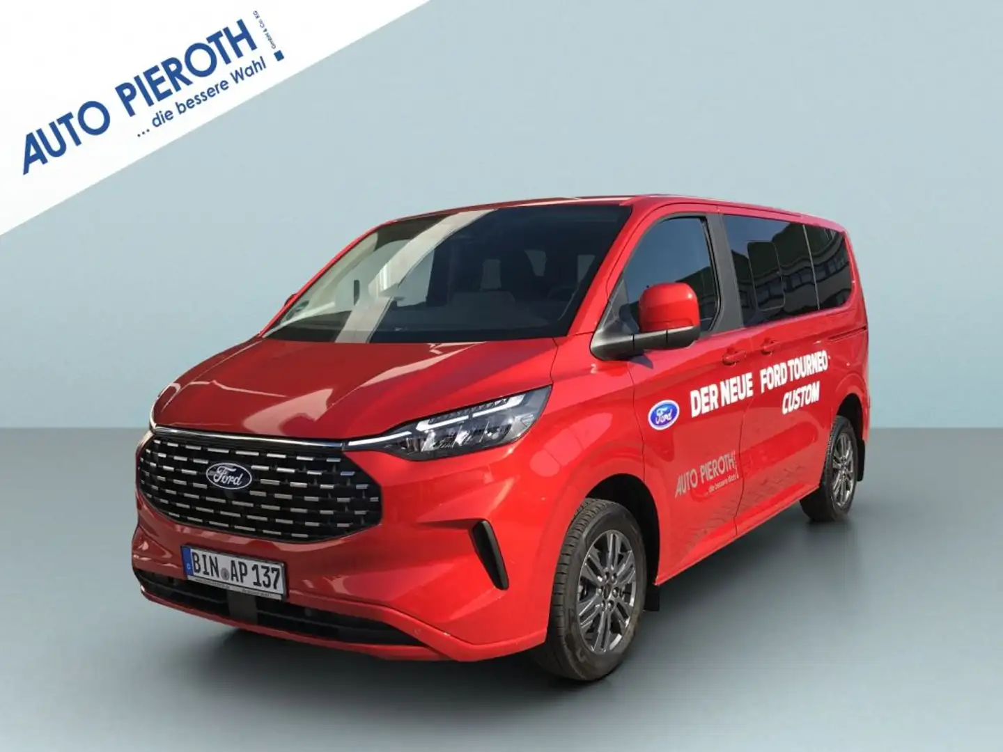 Ford Tourneo Custom 320 L1H1 VA Autm. Titanium Rot - 1