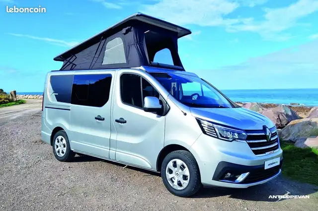 Renault Trafic ANTILOPE VAN FLEX PLUS PH. 3 L1H1 GRAND CONFORT 2800 BLUE DCI 130 DE 2 A 4 PLACES ...