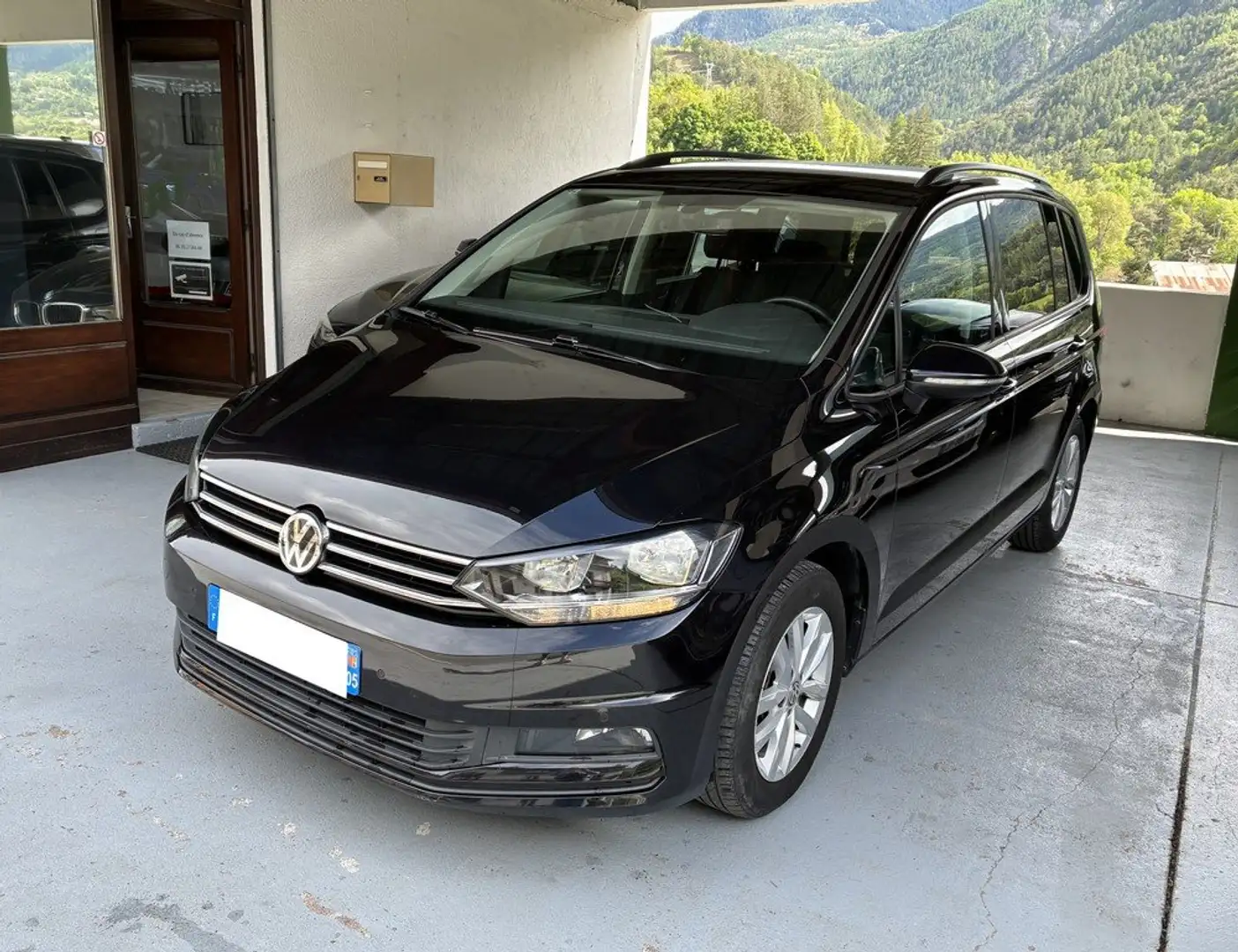 Volkswagen Touran 1.6 TDI 115 BLUEMOTION TECHNOLOGY CONFORTLINE 7PL Noir - 1