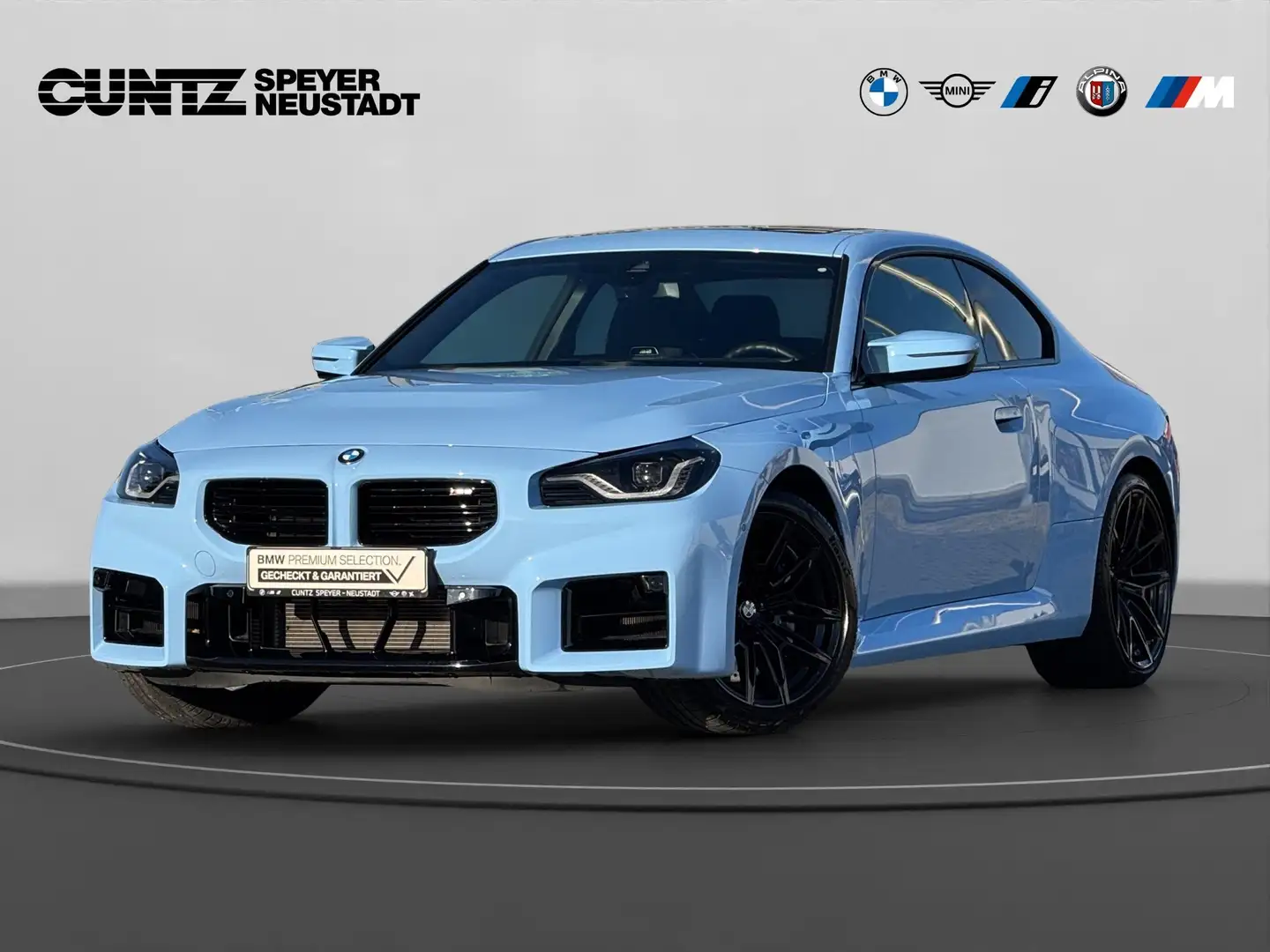 BMW M2 Coupé  Harman/Kardon Glasdach Driving+ParkingAssis Bleu - 2