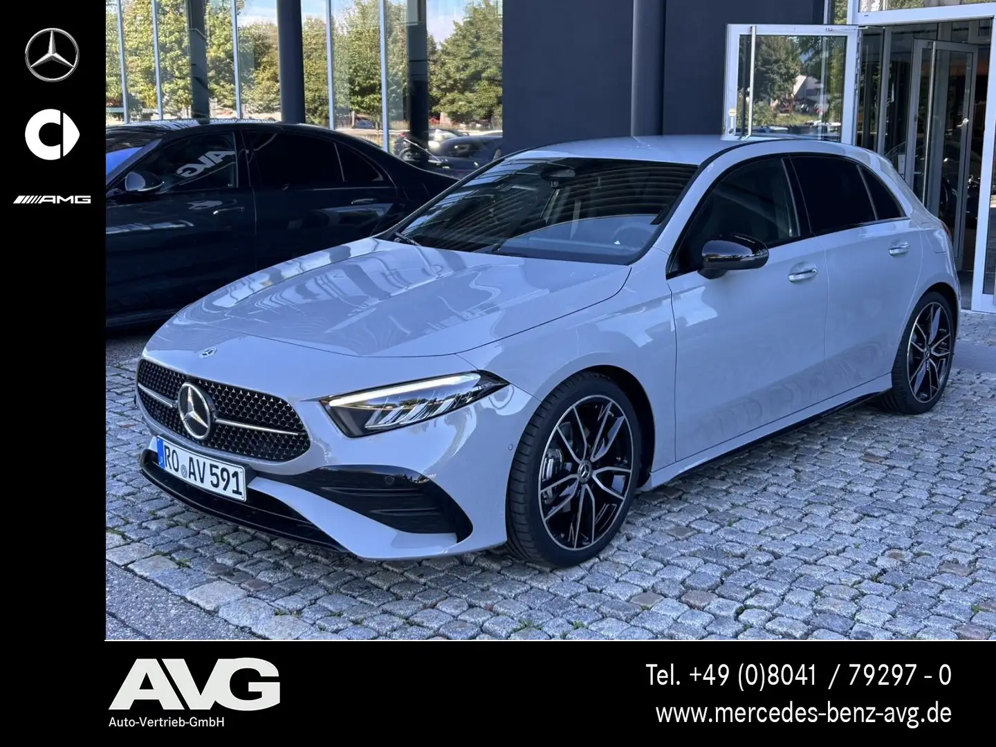 Mercedes-Benz A 200 A 200 AMG Special Edition AHK LED Park RF Night Gris - 1