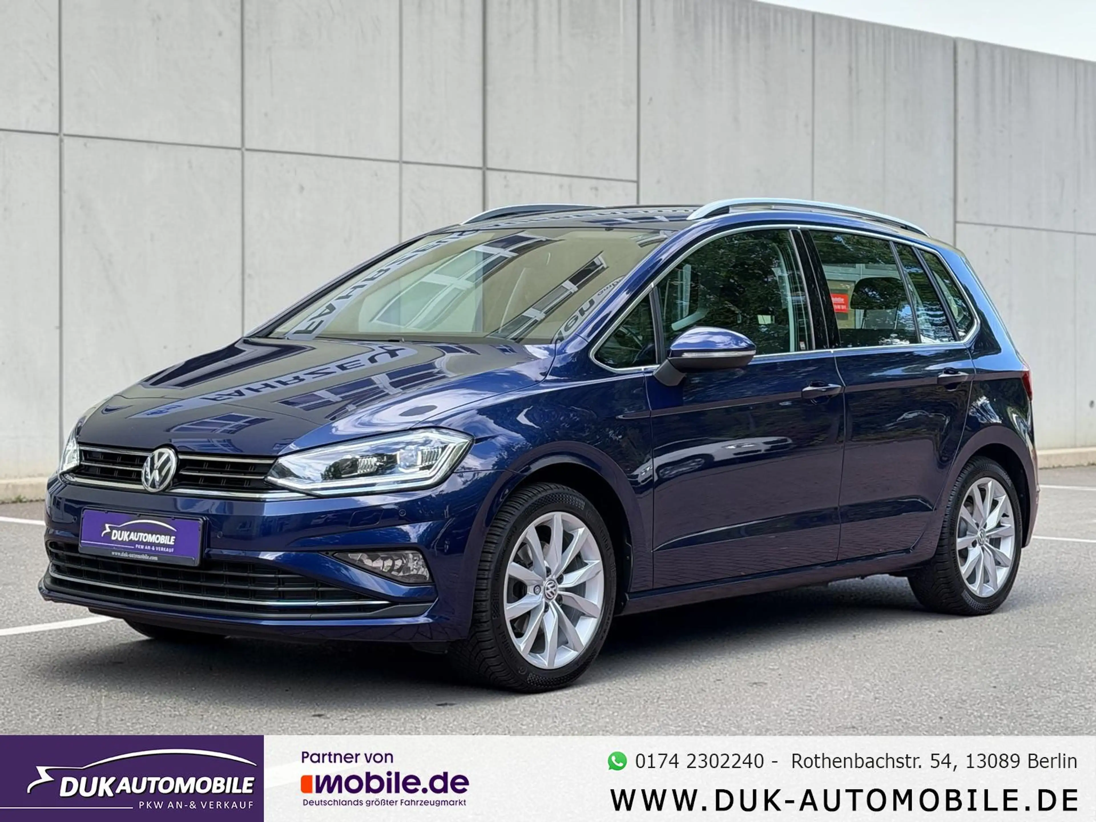 Volkswagen Golf Sportsvan VII Highline Automatik*1.Hand*LED