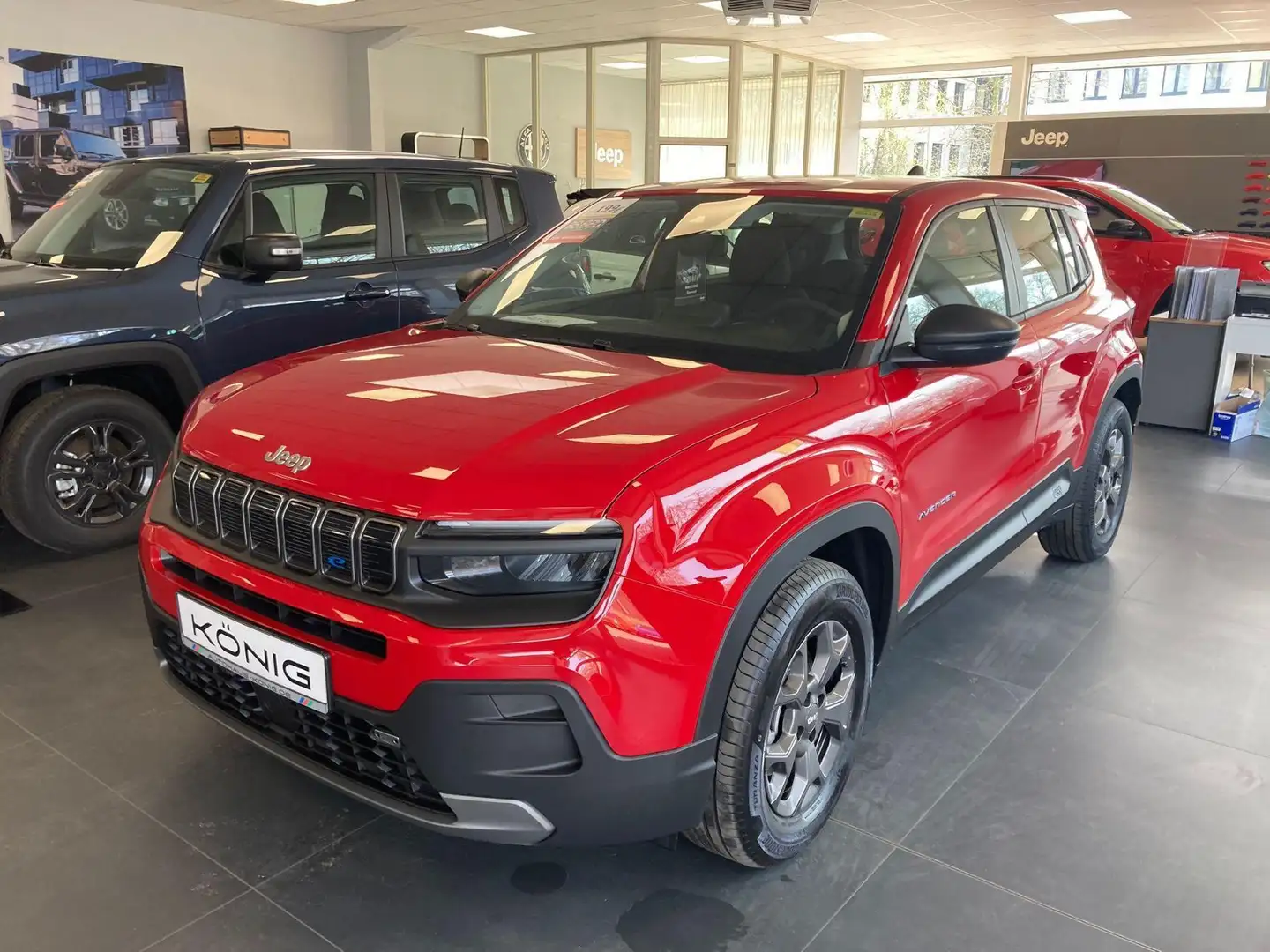 Jeep Avenger Elektro Longitude Rot - 1