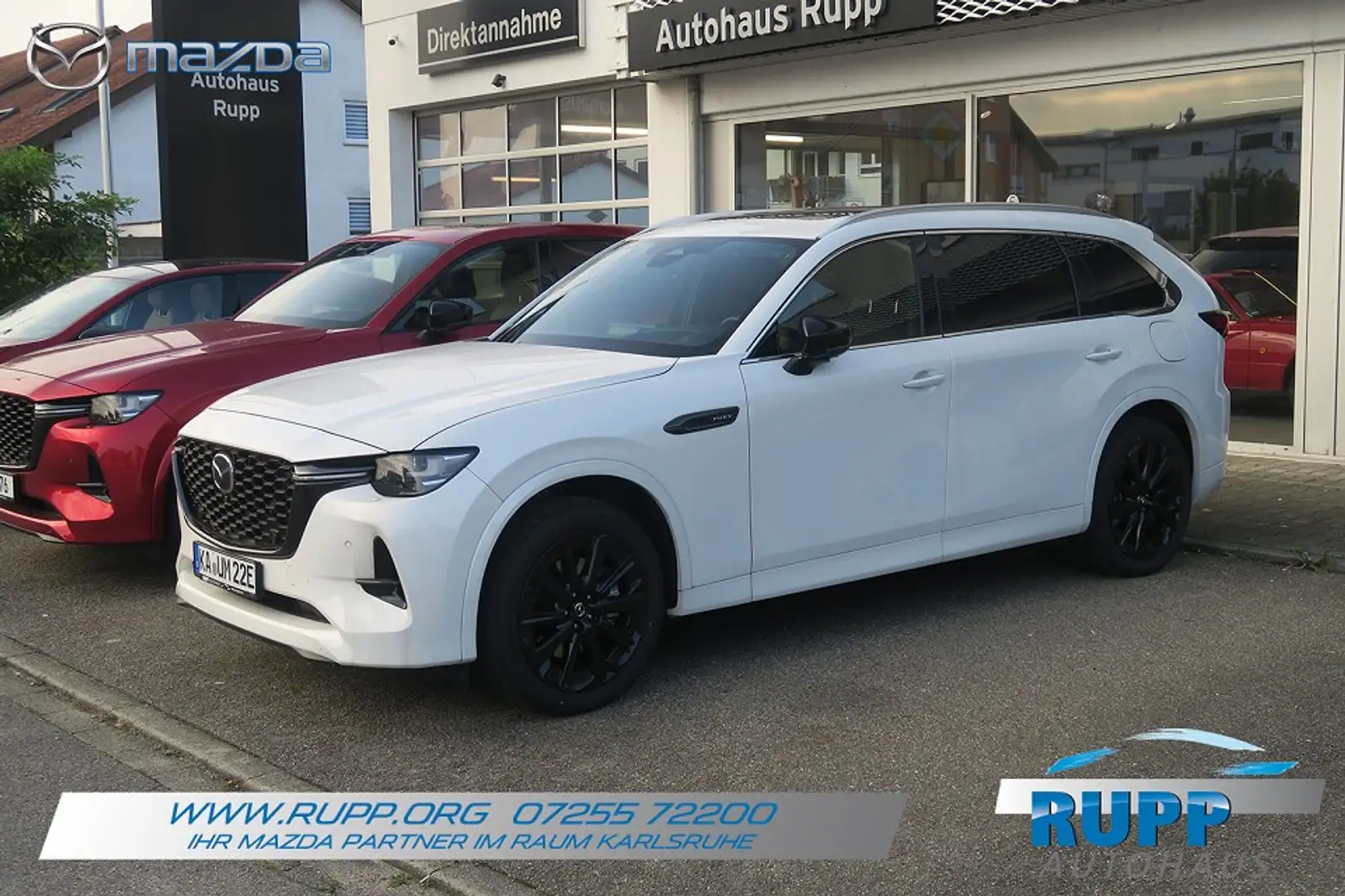 Mazda CX-80 2.5L e-SKYACTIV PHEV 327ps Weiß - 1