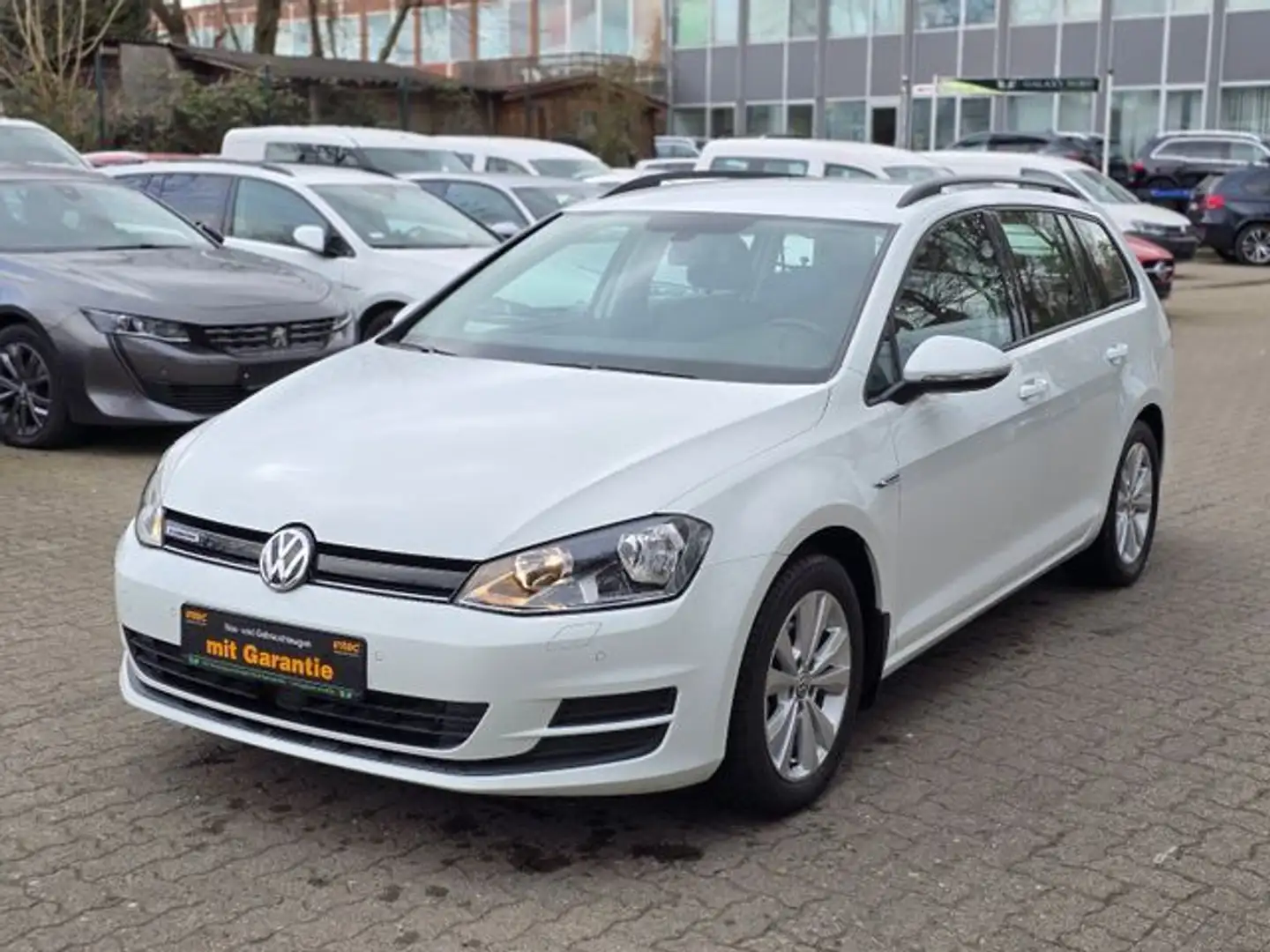 Volkswagen Golf VII TGI Variant Comfortli. R.Kamera PDC AHK Blanc - 1