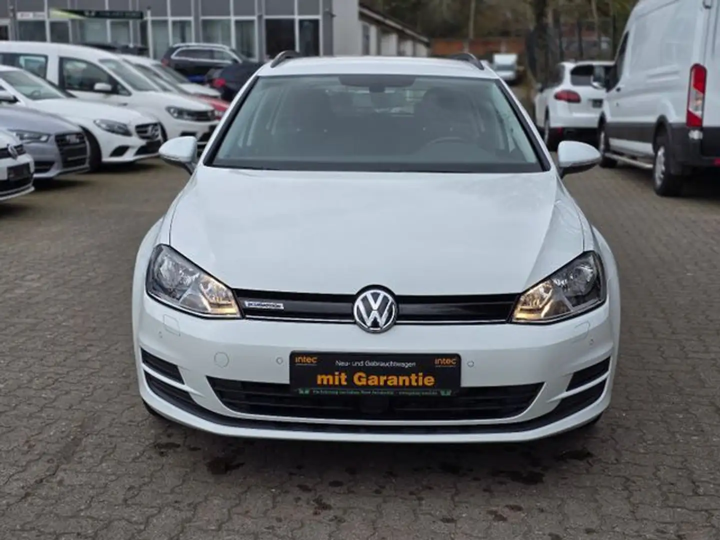 Volkswagen Golf VII TGI Variant Comfortli. R.Kamera PDC AHK Blanc - 2
