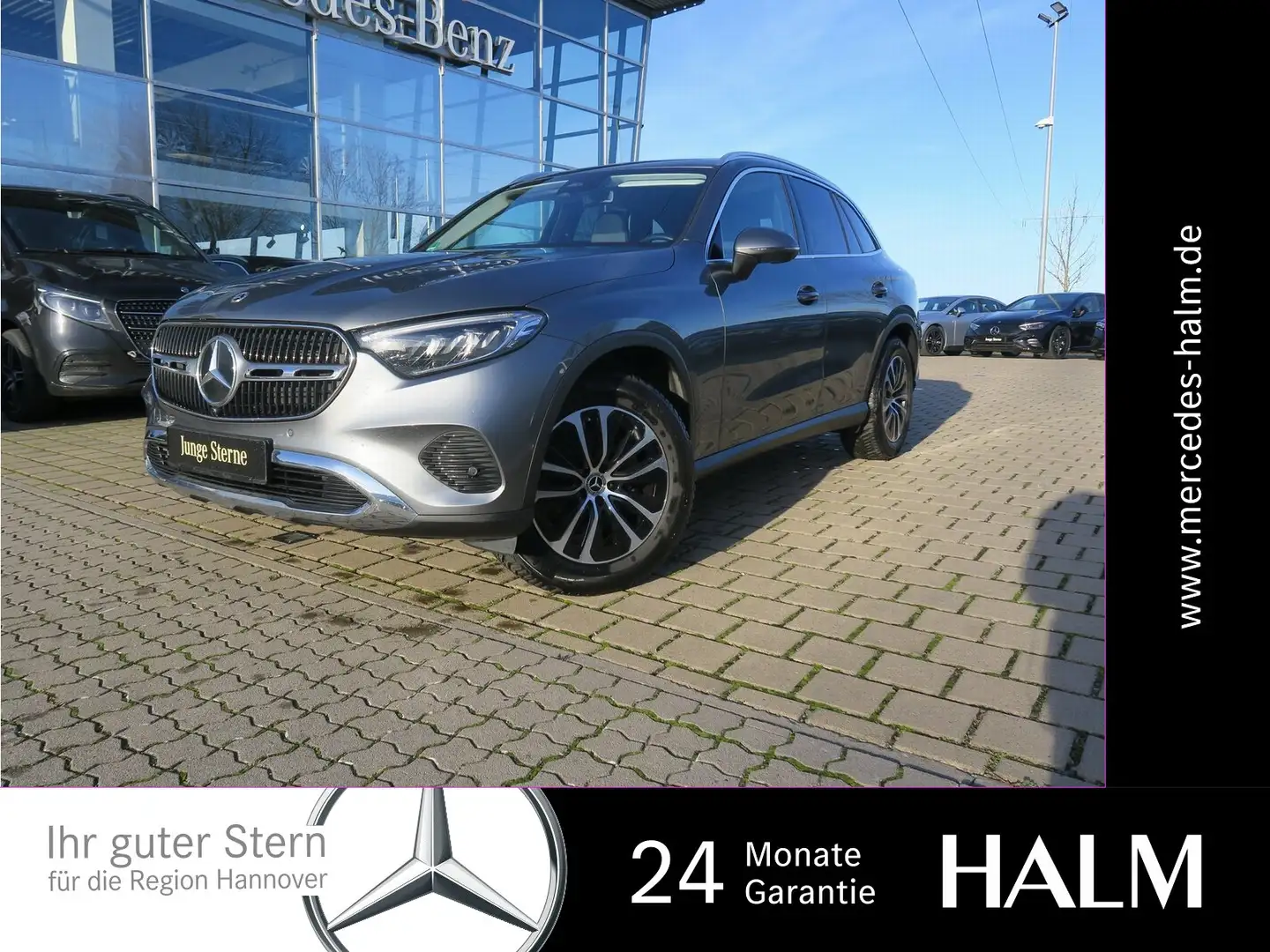 Mercedes-Benz GLC 220 d 4MATIC Avantgarde AHK Distronic Grau - 1