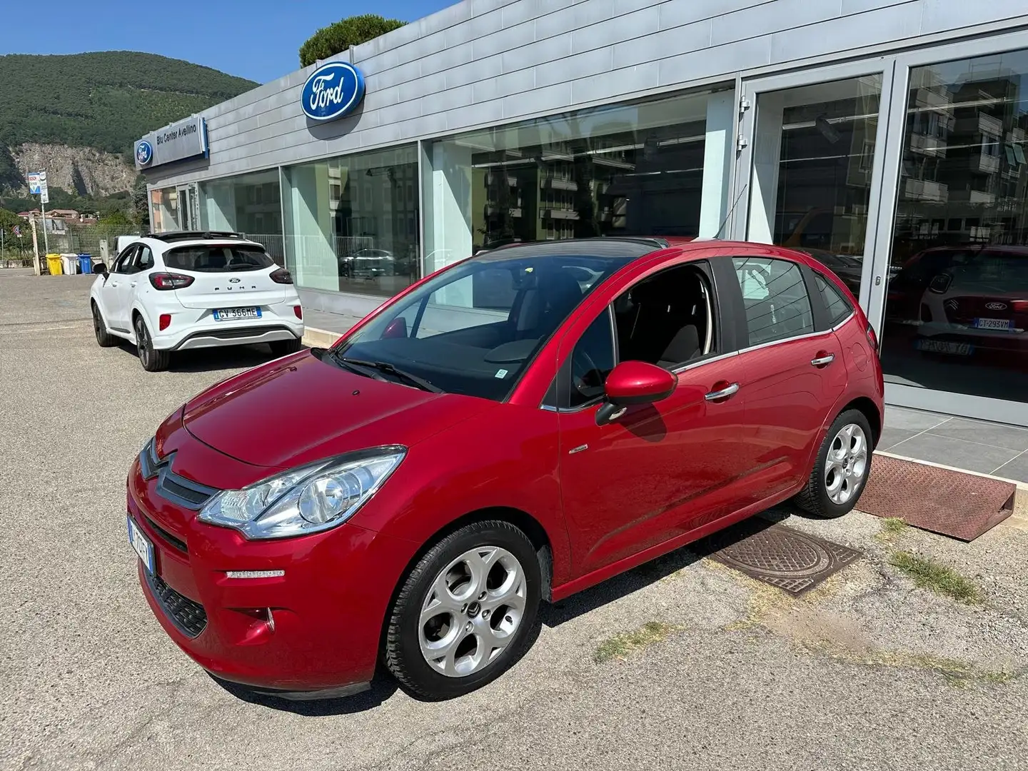 Citroen C3 C3 1.2 e-vti  82cv etg ADATTATA PER DISABILI Rosso - 1