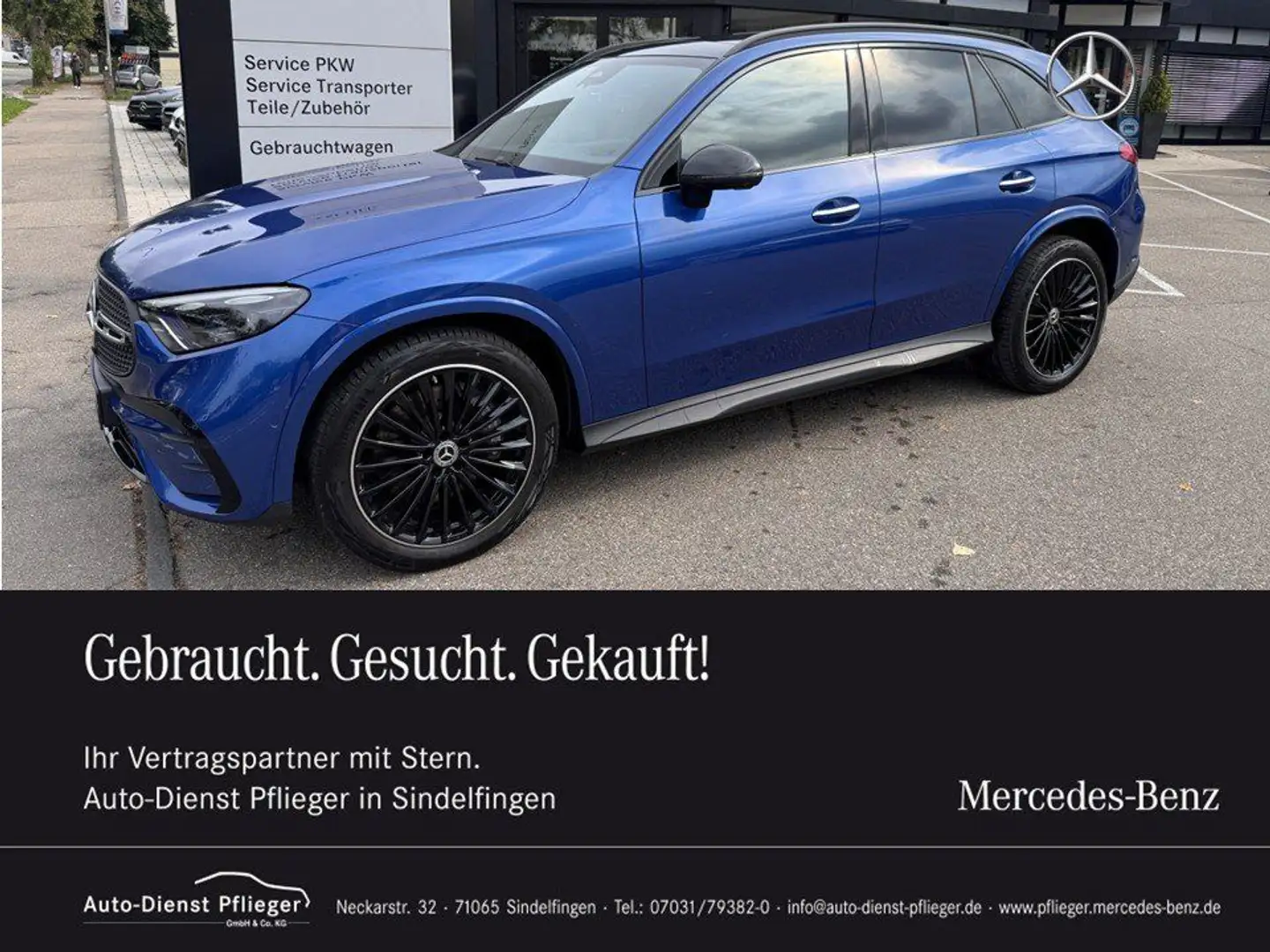 Mercedes-Benz GLC 200 4M AMG Premium*Pano*Memory*AHK*Night* Schwarz - 1