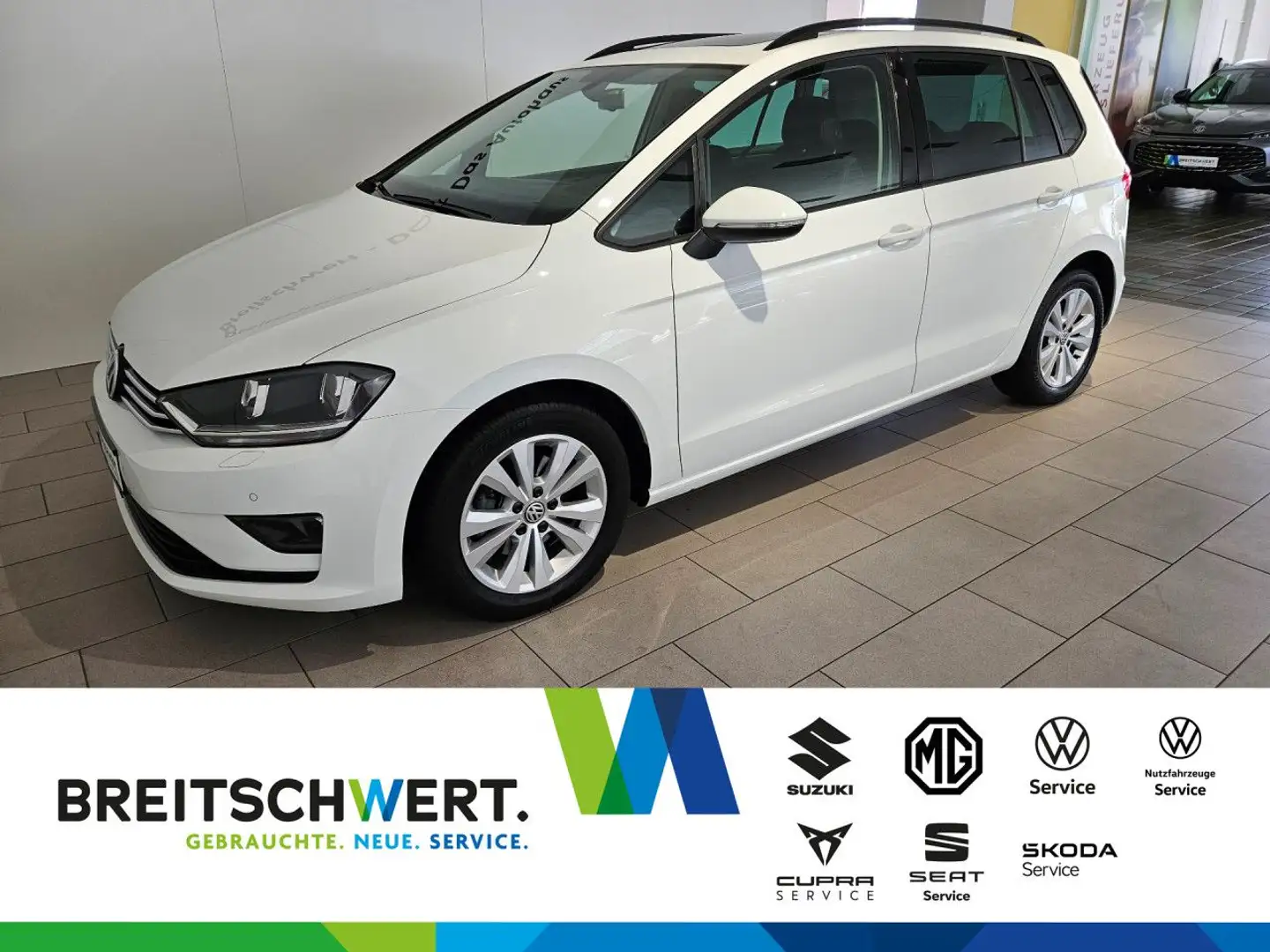 Volkswagen Golf Sportsvan 1.4 TSI Comfortline DSG PanoD Navi Alb - 1