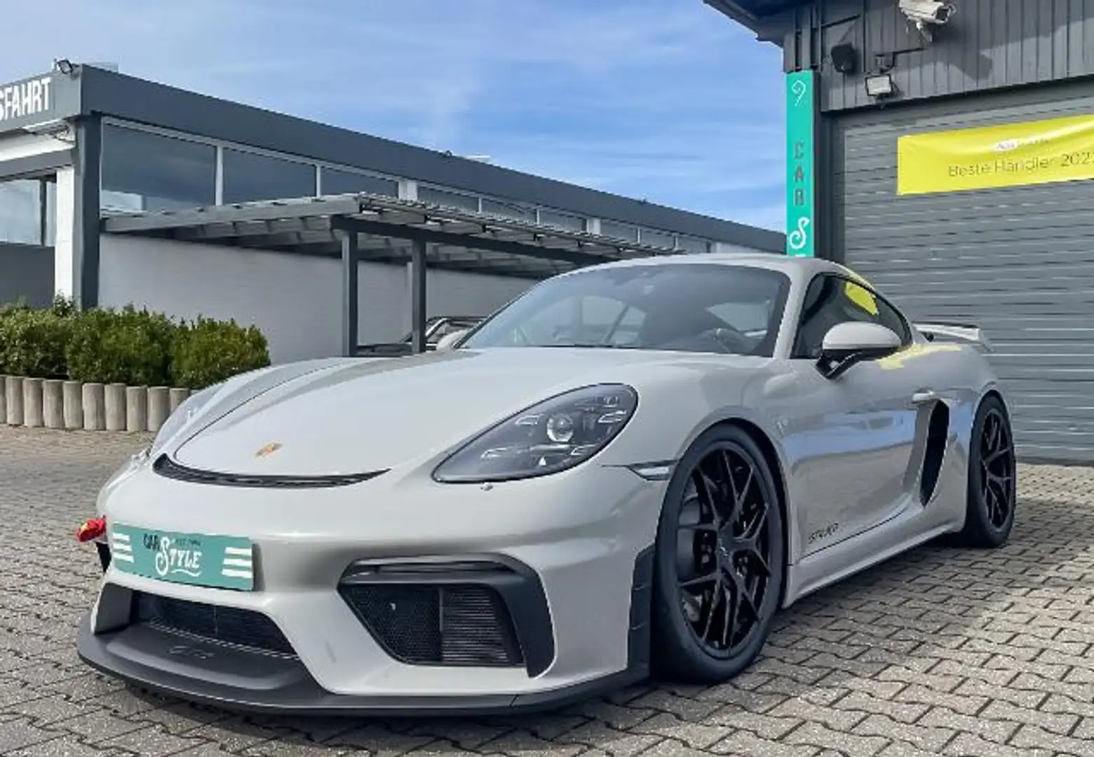 Porsche Cayman 4.0 GT4 MR Clubsport Schalen KW BBS R.Cam Navi Grau - 1