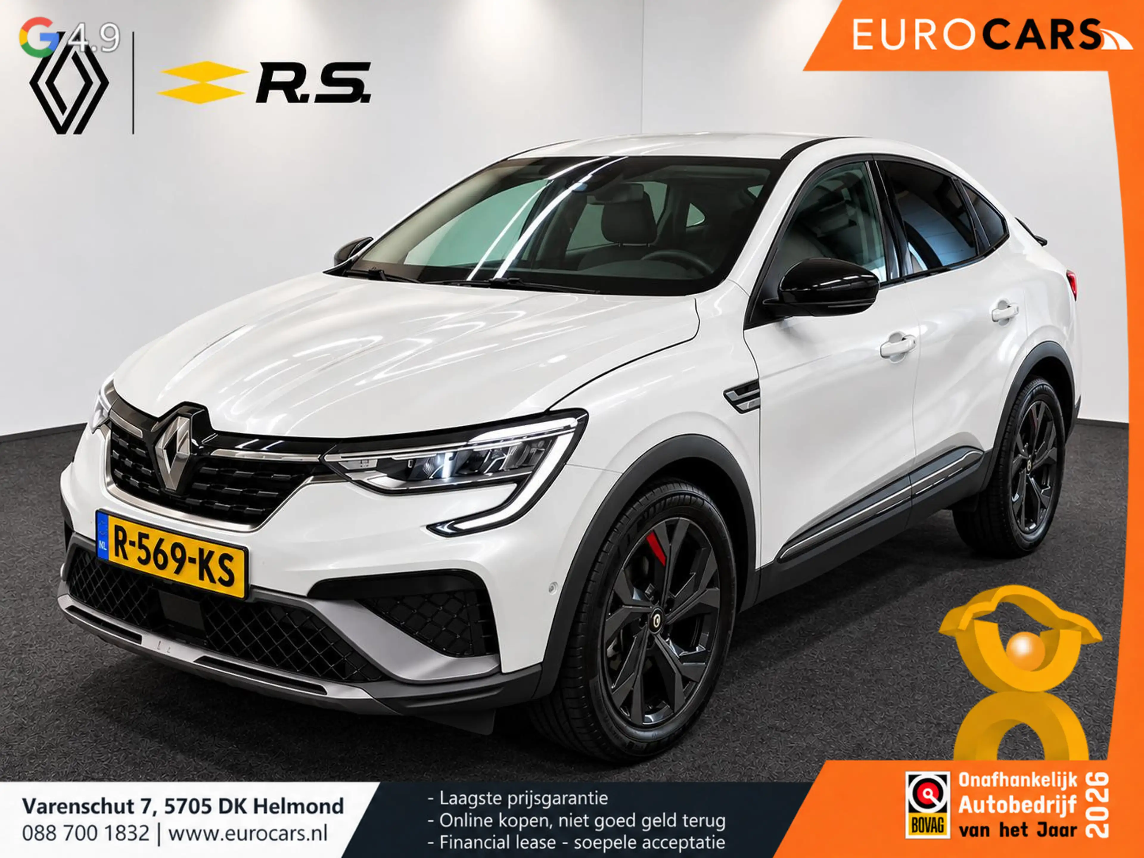Renault Arkana 1.6 E-Tech Hybrid 145 R.S. Line Full LED BOSE Prem