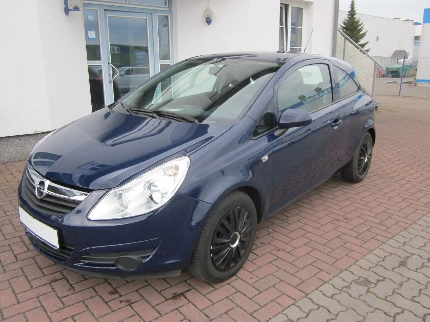 Opel Corsa D Edition+KLIMA+ALLWETTER+SCHECKHEFT Bleu - 1