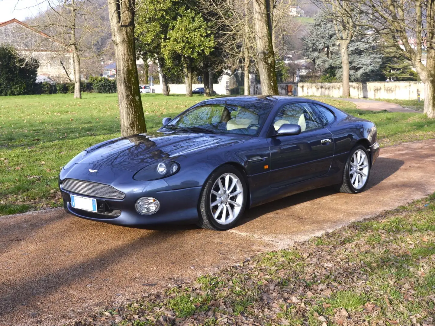 Aston Martin DB7 DB7 Vantage Coupe 6.0 V12 Certificata A.S.I Blau - 2