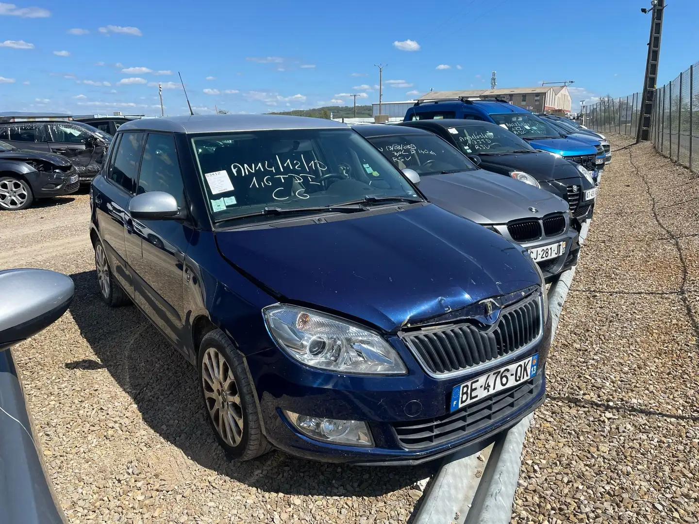 Skoda Fabia Fabia 1.6 TDI 105 / BE476 Bleu - 1