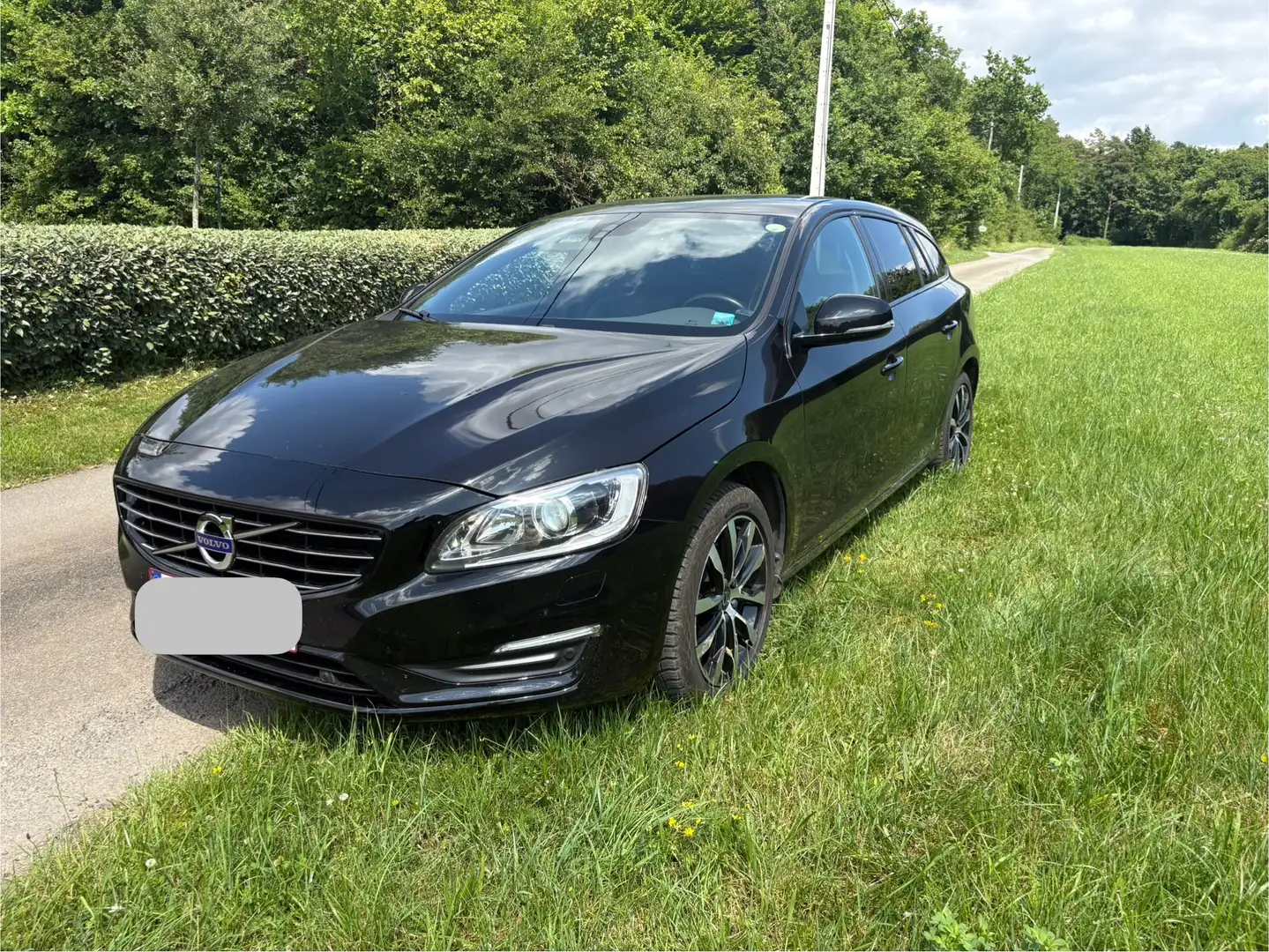 Volvo V60 V60 2.0 D2 Black Edition Entretien + Courroie Ok.! Zwart - 2
