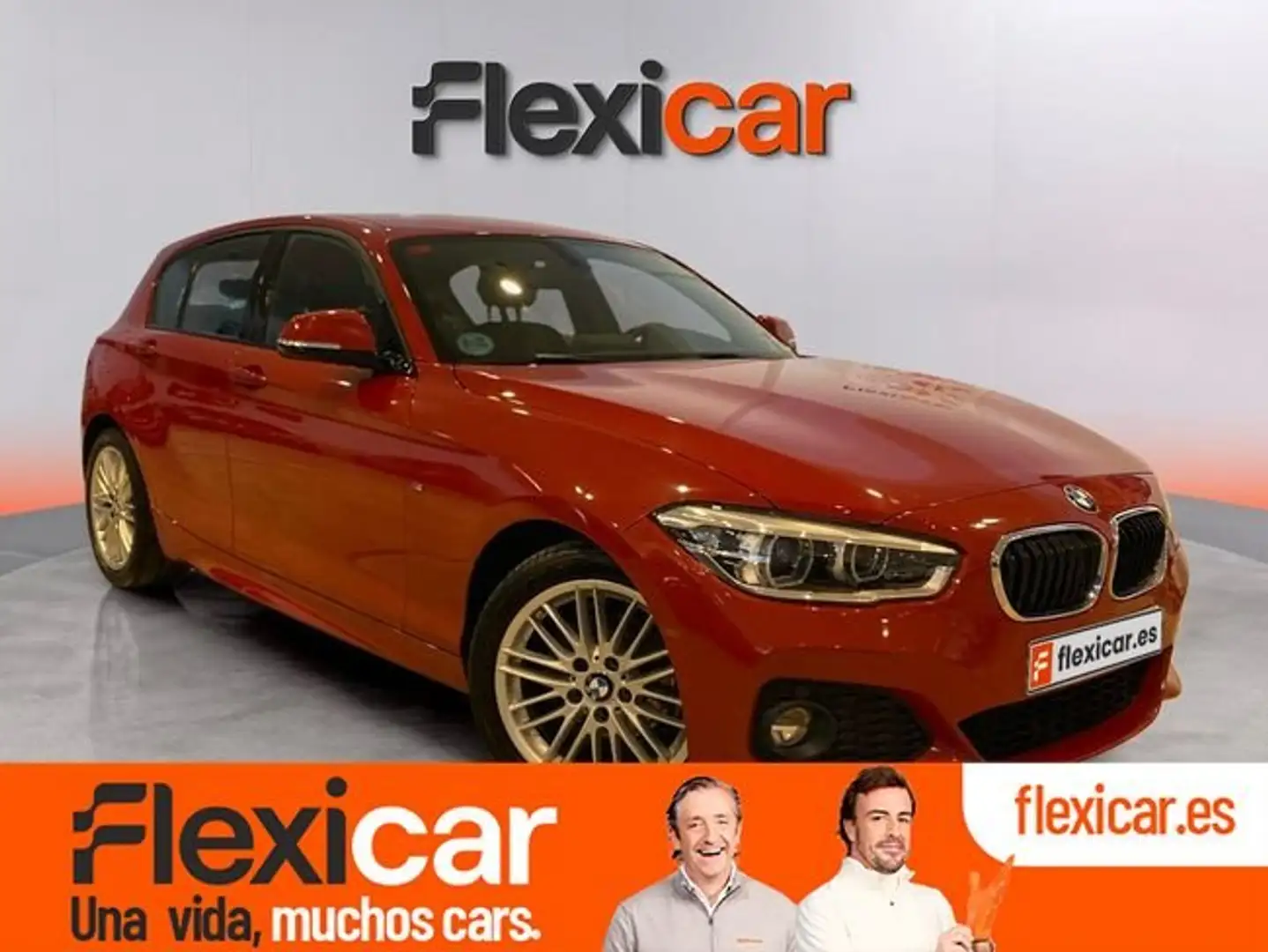 BMW 118 118d Rojo - 1