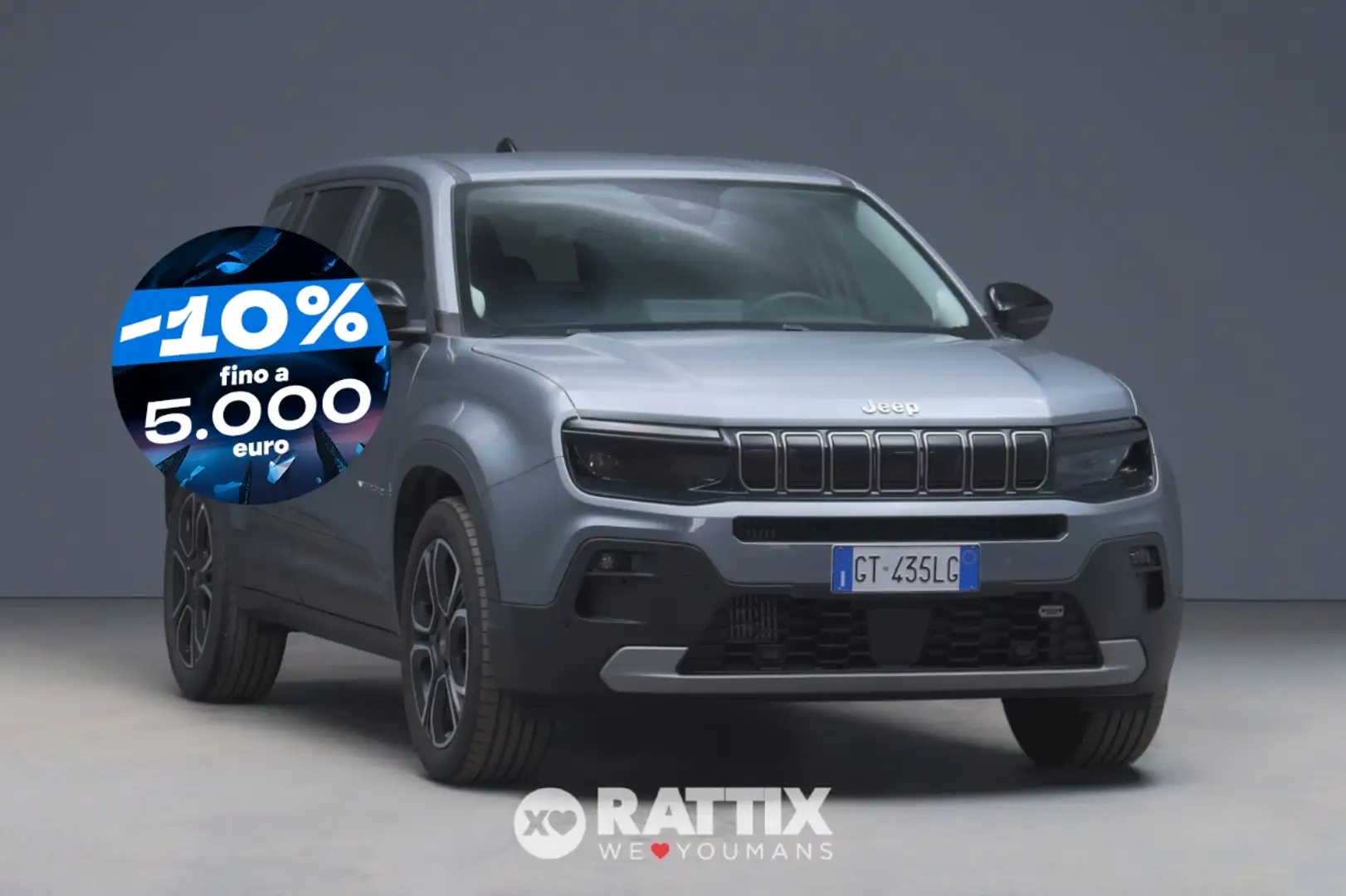 Jeep Avenger 1.2 Turbo 100CV Summit Grigio - 1