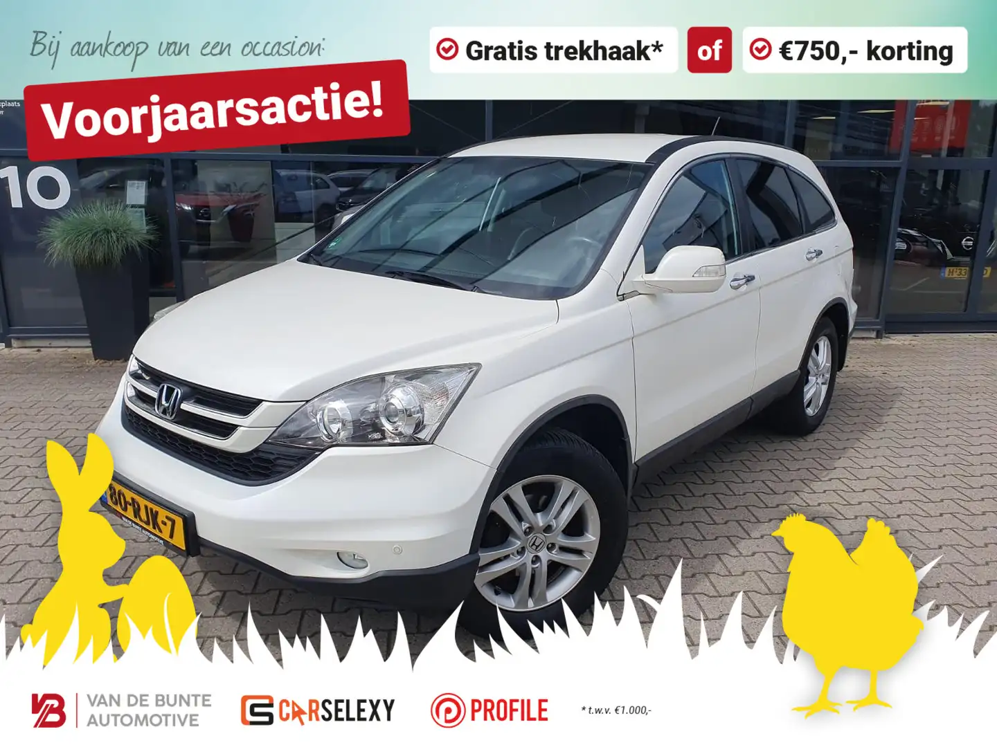 Honda CR-V 2.0i Elegance Wit - 1