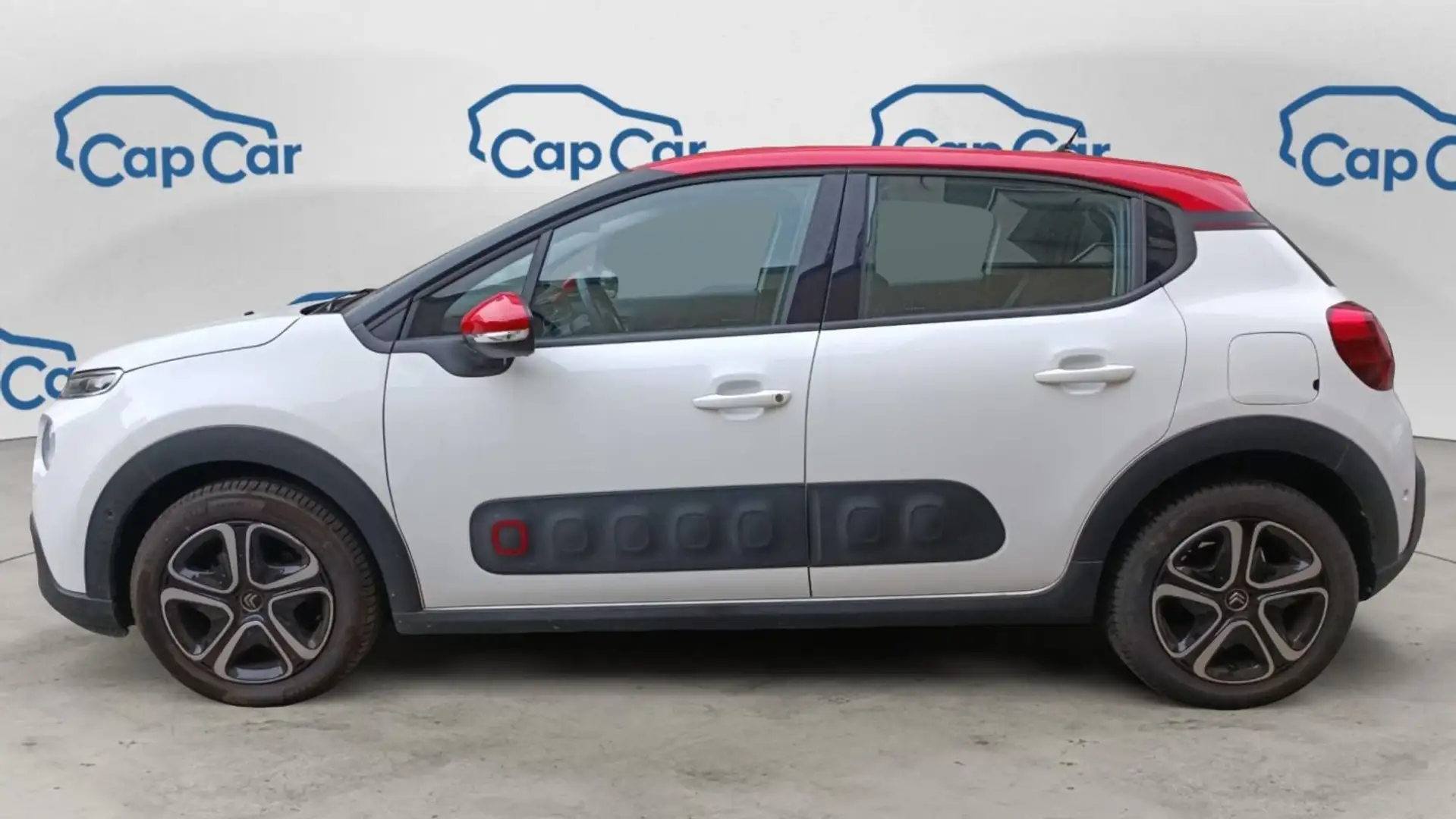 Citroen C3 1.2 PureTech 110 EAT6 Shine - Automatique Blanc - 2