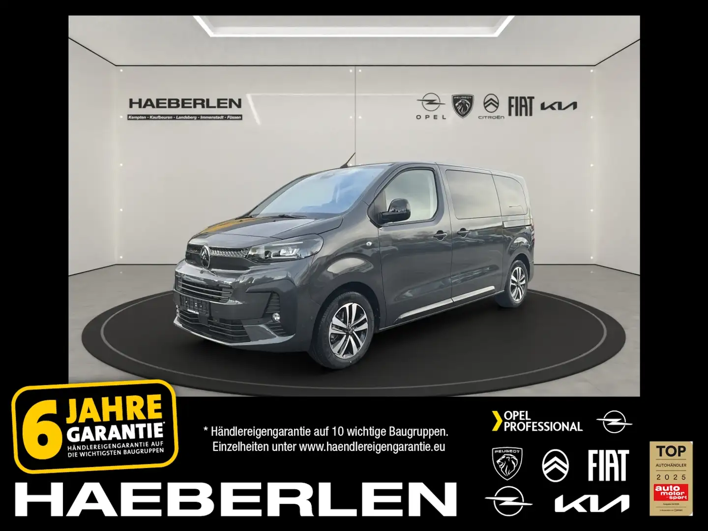 Citroen Spacetourer PLUS M *Schnell Verfügbar*AHK*KLIMA* Grijs - 1