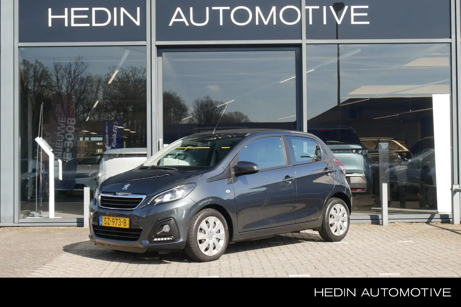 Peugeot 108 1.0 e-VTi Active TOP! | Cabrio | Airco | 5 deurs | Gris - 1
