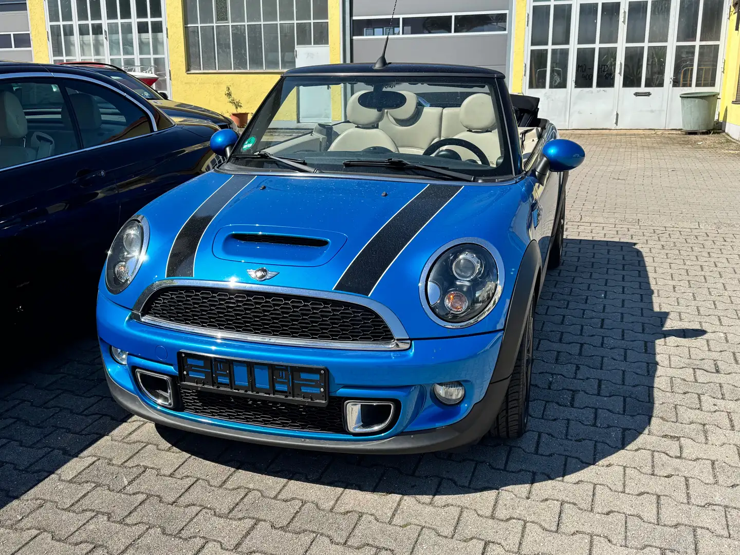 MINI Cooper S Cabrio Cooper S LEDER Harman Kardon Modrá - 1
