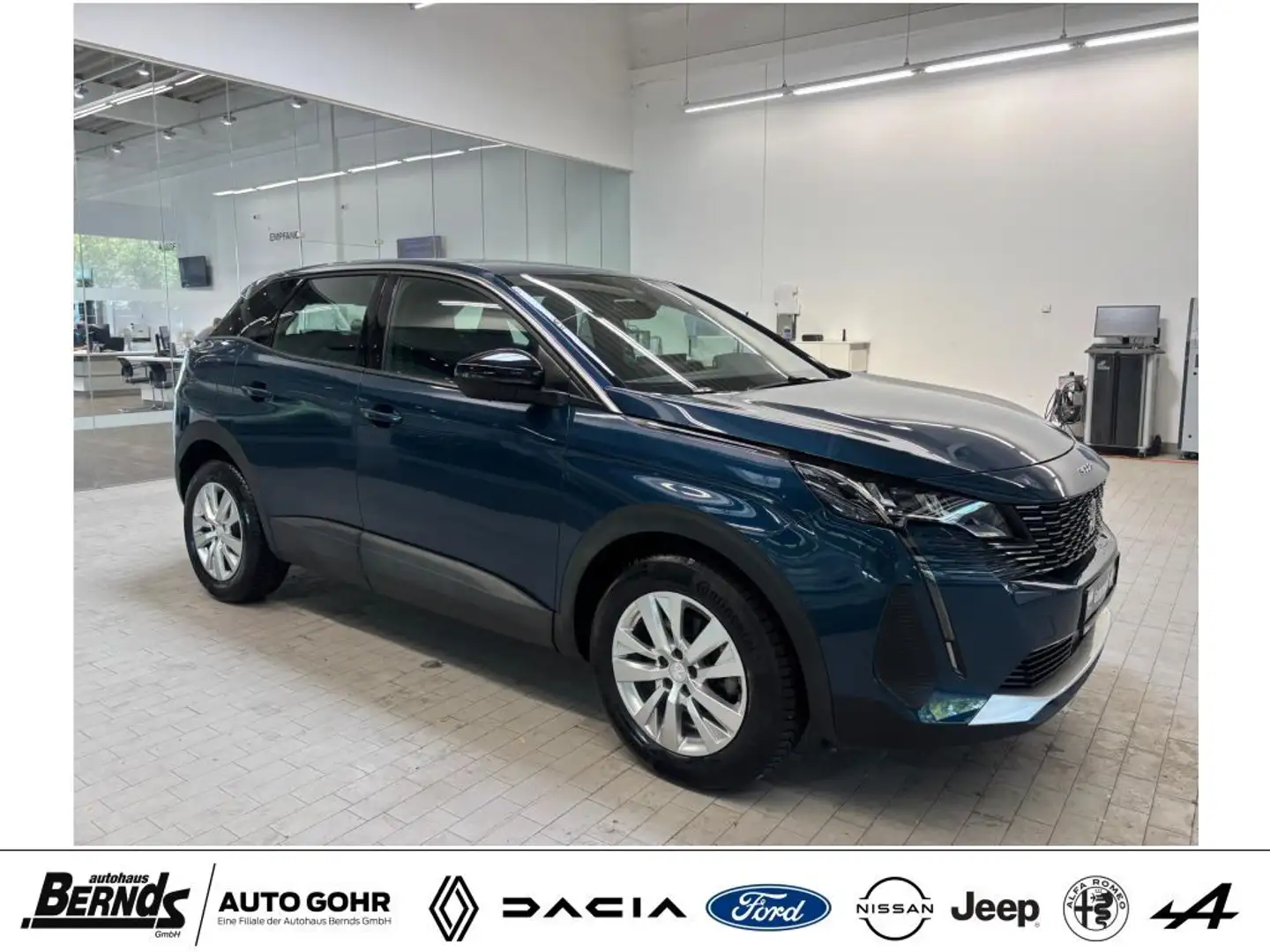 Peugeot 3008 PureTech 130 Stop & Start GPF Active Pack NAVIG. Bleu - 2
