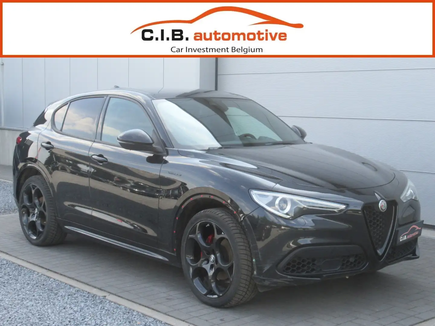 Alfa Romeo Stelvio 2.2d Aut. 4WD VELOCE /€12.990 netto / FULL OPTI Noir - 1