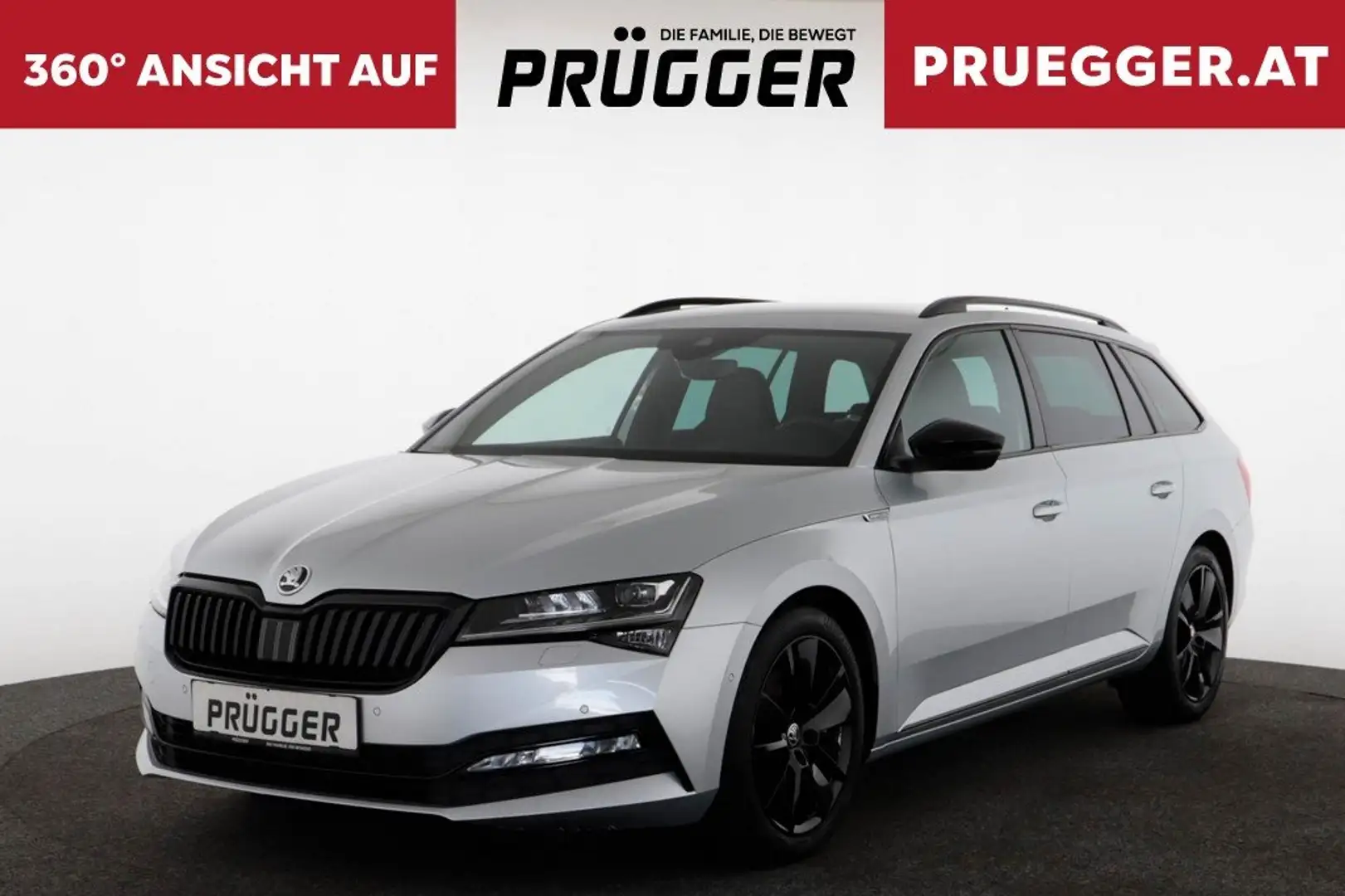 Skoda Superb Kombi 2,0 TDI SPORTLINE DSG AHV LED VIRTUAL Silber - 1