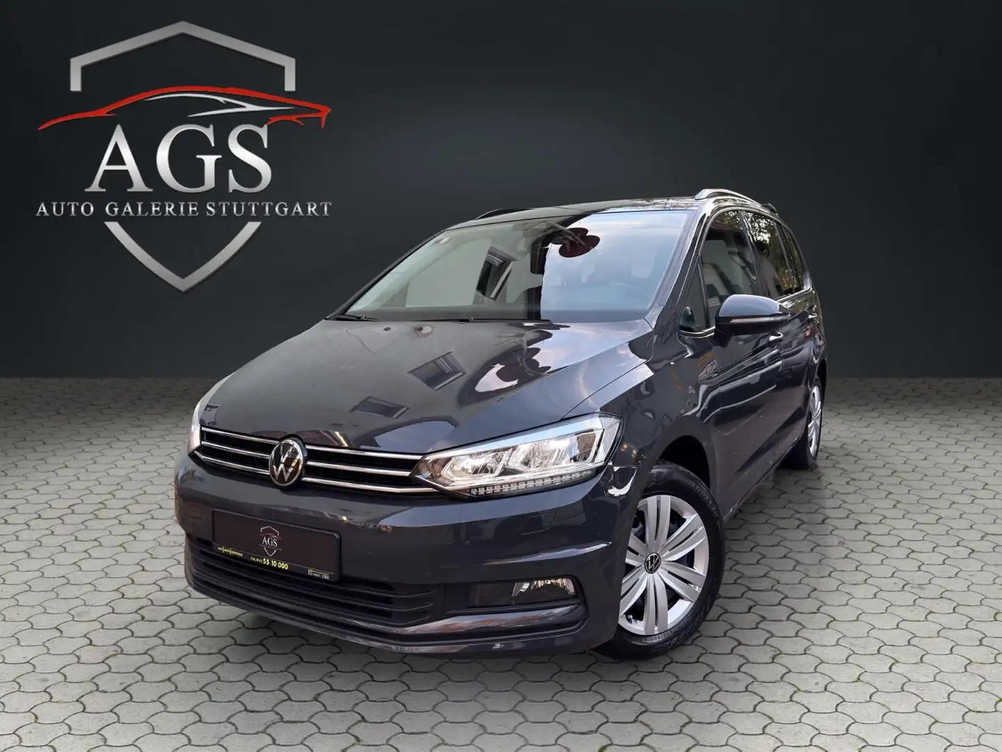 Volkswagen Touran 2.0 TDI SCR DSG Comfortline*7SITZ*TÜV NEU Grau - 1
