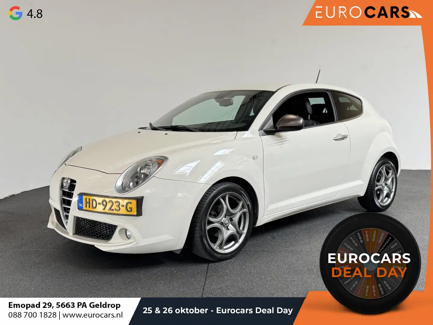 Alfa Romeo MiTo 0.9 TwinAir Racer Navigatie Climate Control Licht Blanc - 1