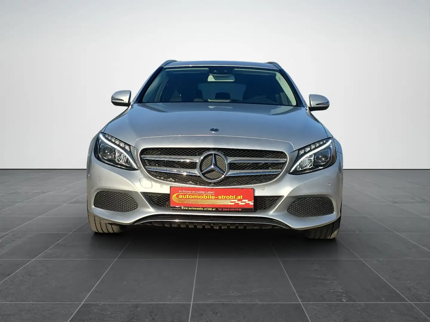 Mercedes-Benz C 200 d T Avantg. LED NAVI AHV GARANTIE Argent - 2