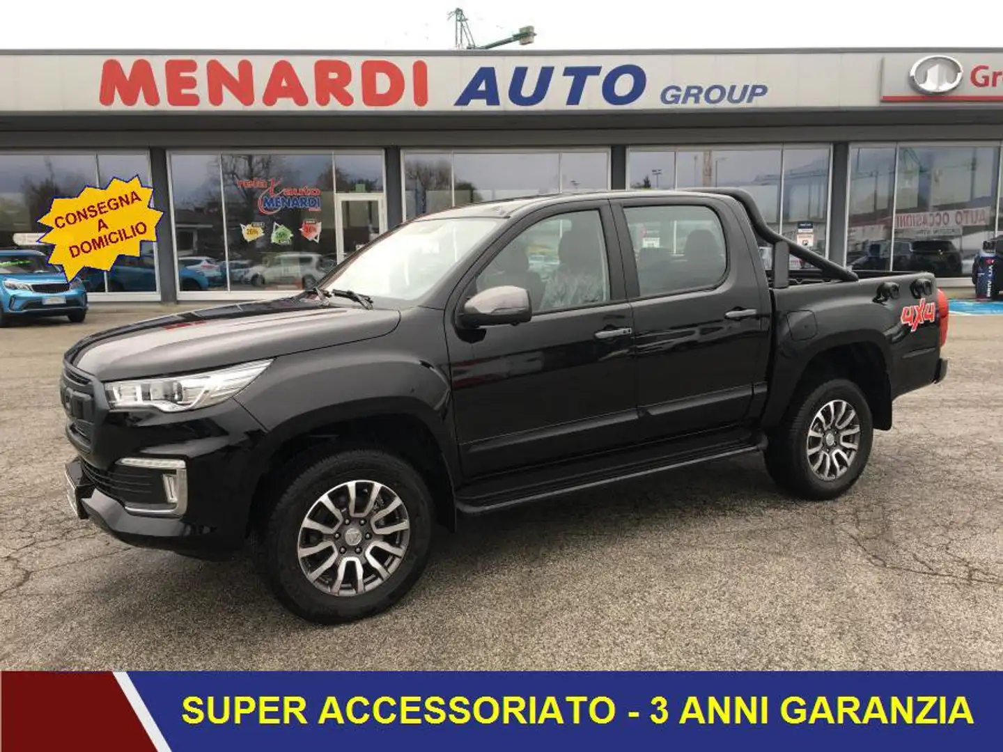Foton Tunland G7 8 AT 3 ANNI GARANZIA!! FULL OPTIONAL Negro - 1