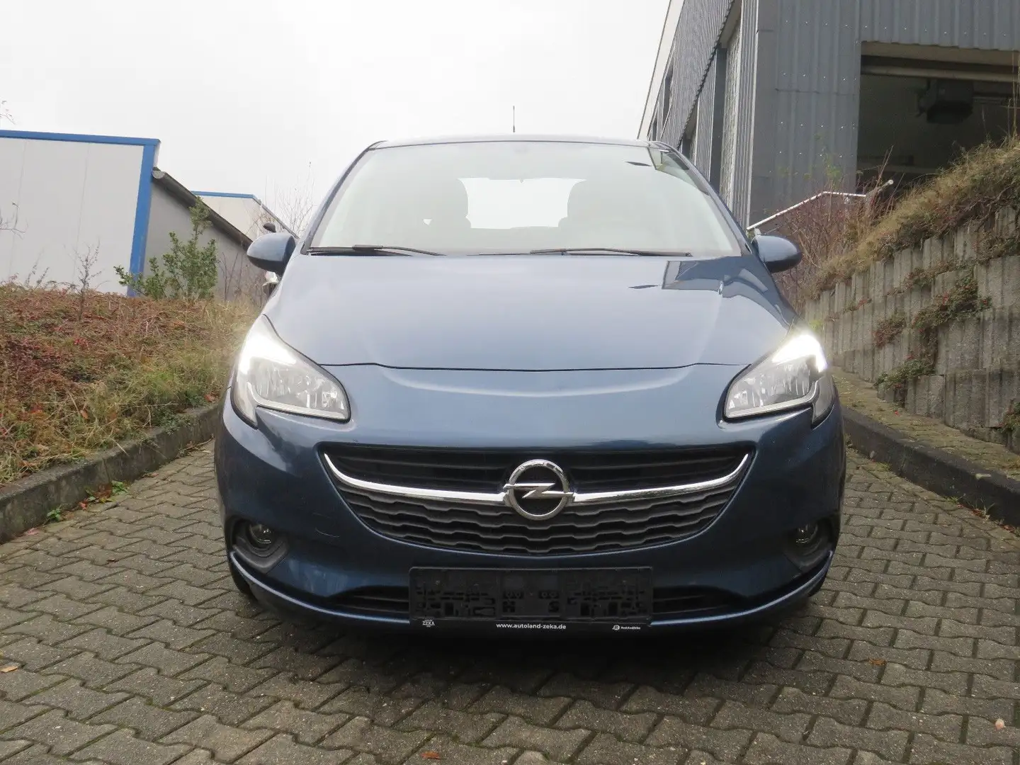 Opel Corsa 1.4 E Edition*BLUETOOTH*TÜV 07/2027 Bleu - 2