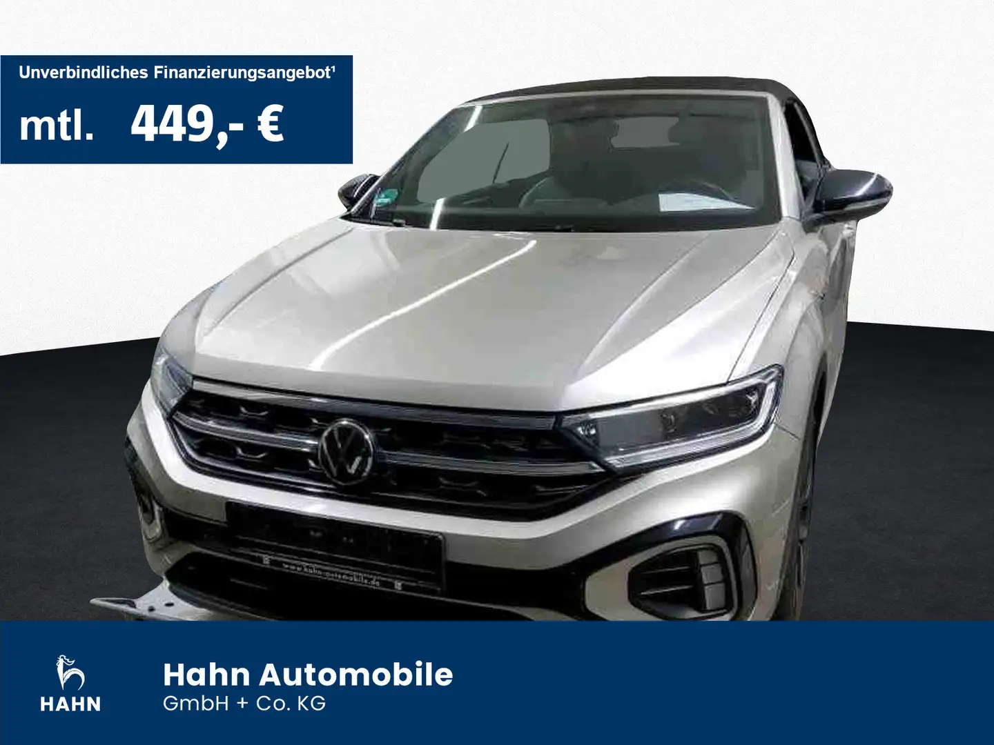 Volkswagen T-Roc 1.5TSI  DSG R-Line  DCC Standhzg Silber - 1