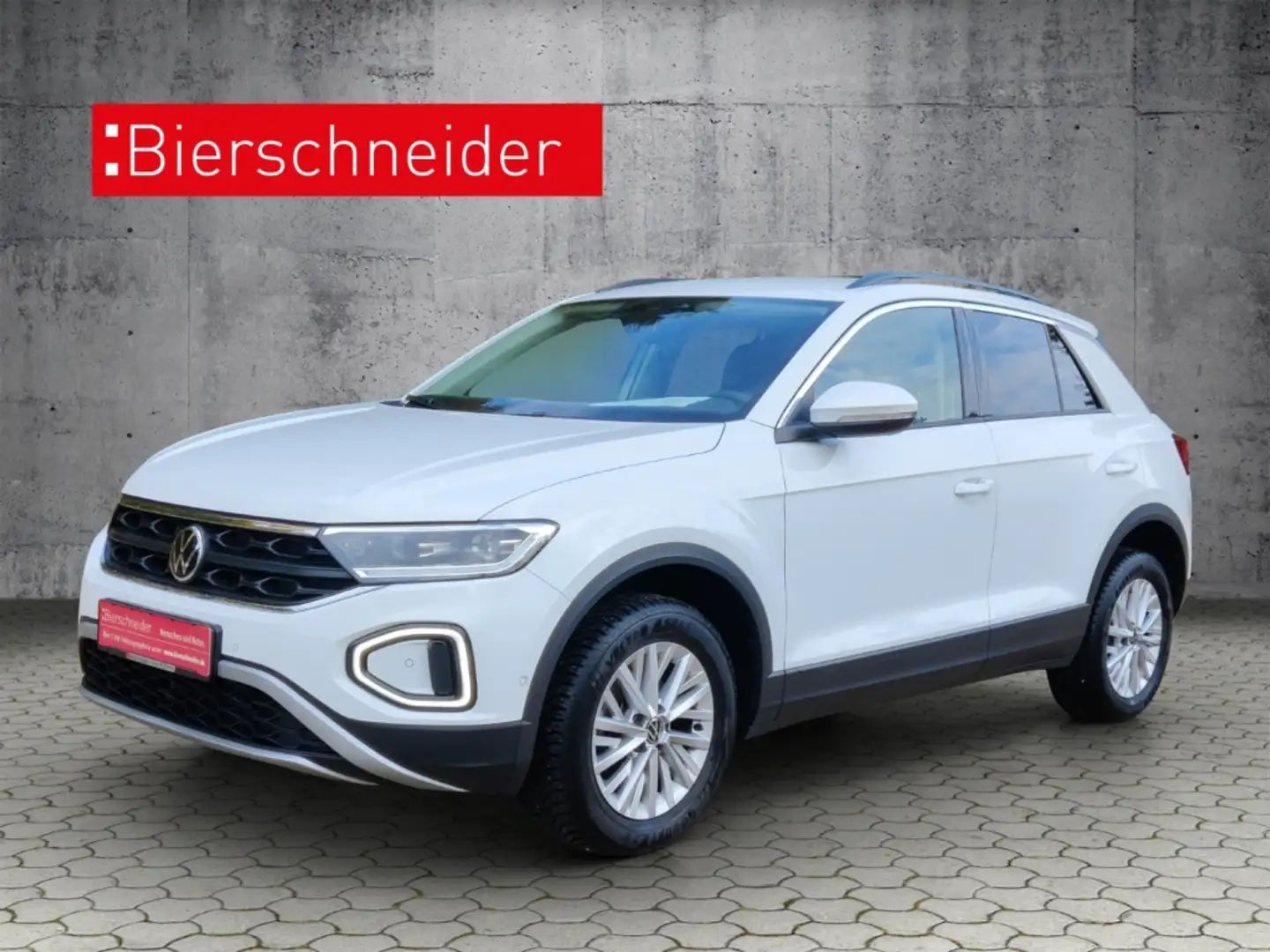 Volkswagen T-Roc 1.0 TSI Life NAVI LED DAB APP CONNECT SHZ Wit - 1