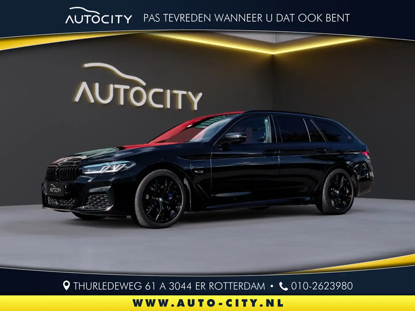 BMW 530 5-serie touring 5er - e xDrive M Sport Pano l 360 Noir - 1