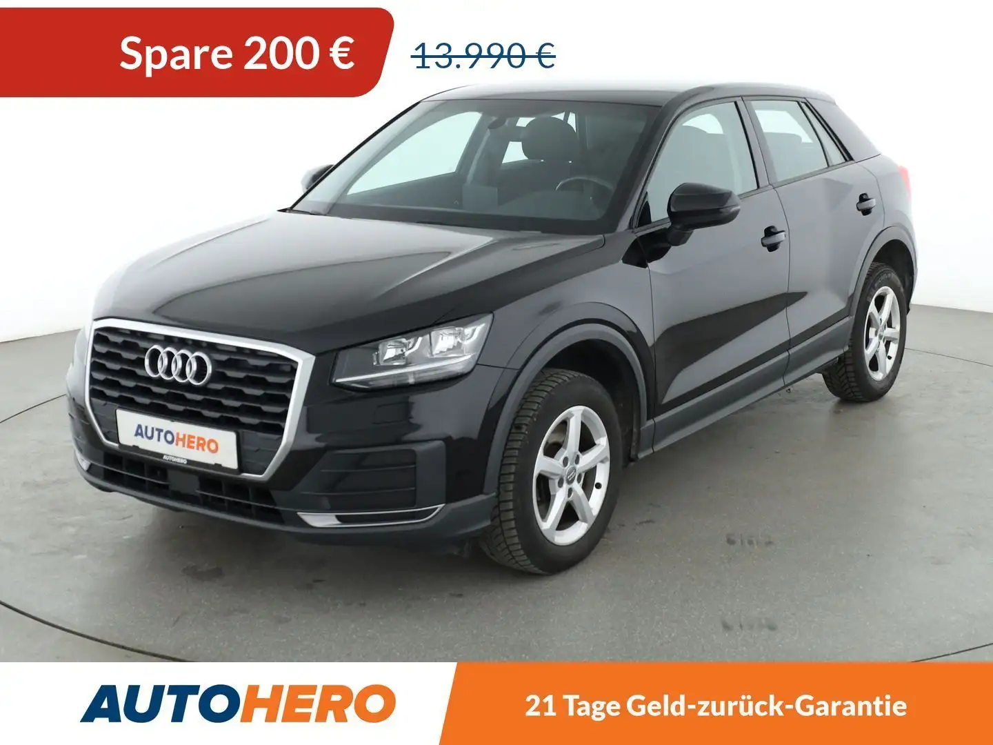Audi Q2 1.0 TFSI Ultra*LIM*PDC*SHZ*ALU*KLIMA* Schwarz - 1