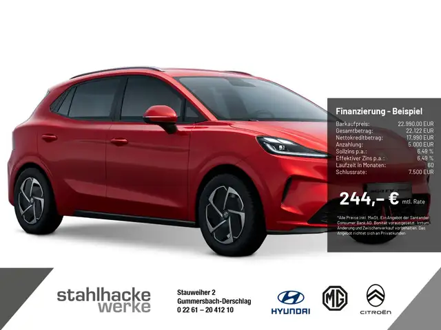 MG MG4 EV Urban 54 kWh Comfort II Bestellfahrzeug