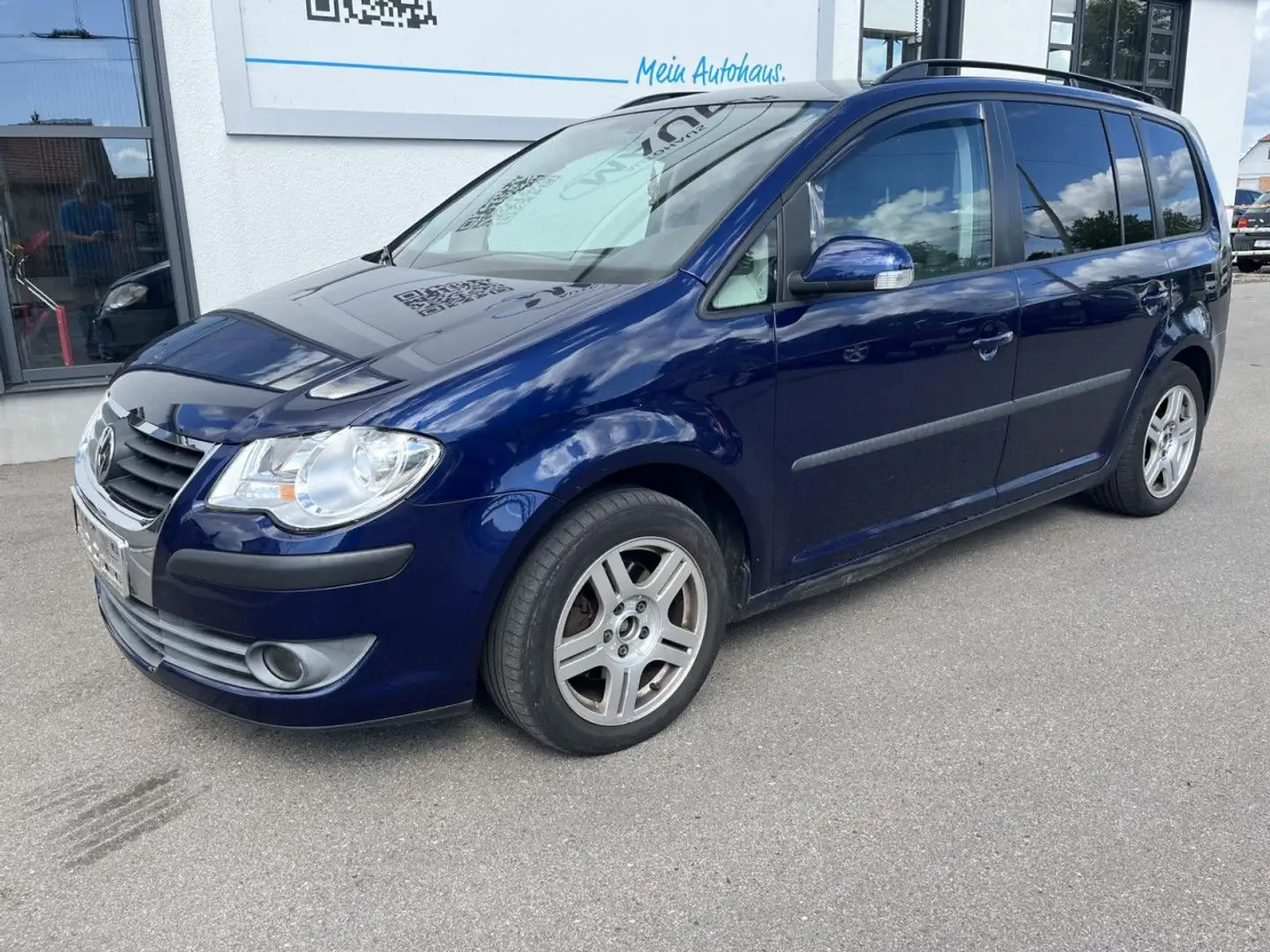 Volkswagen Touran 1,4 TSI AHK Standheizung Climatic PDC Alu Blau - 2