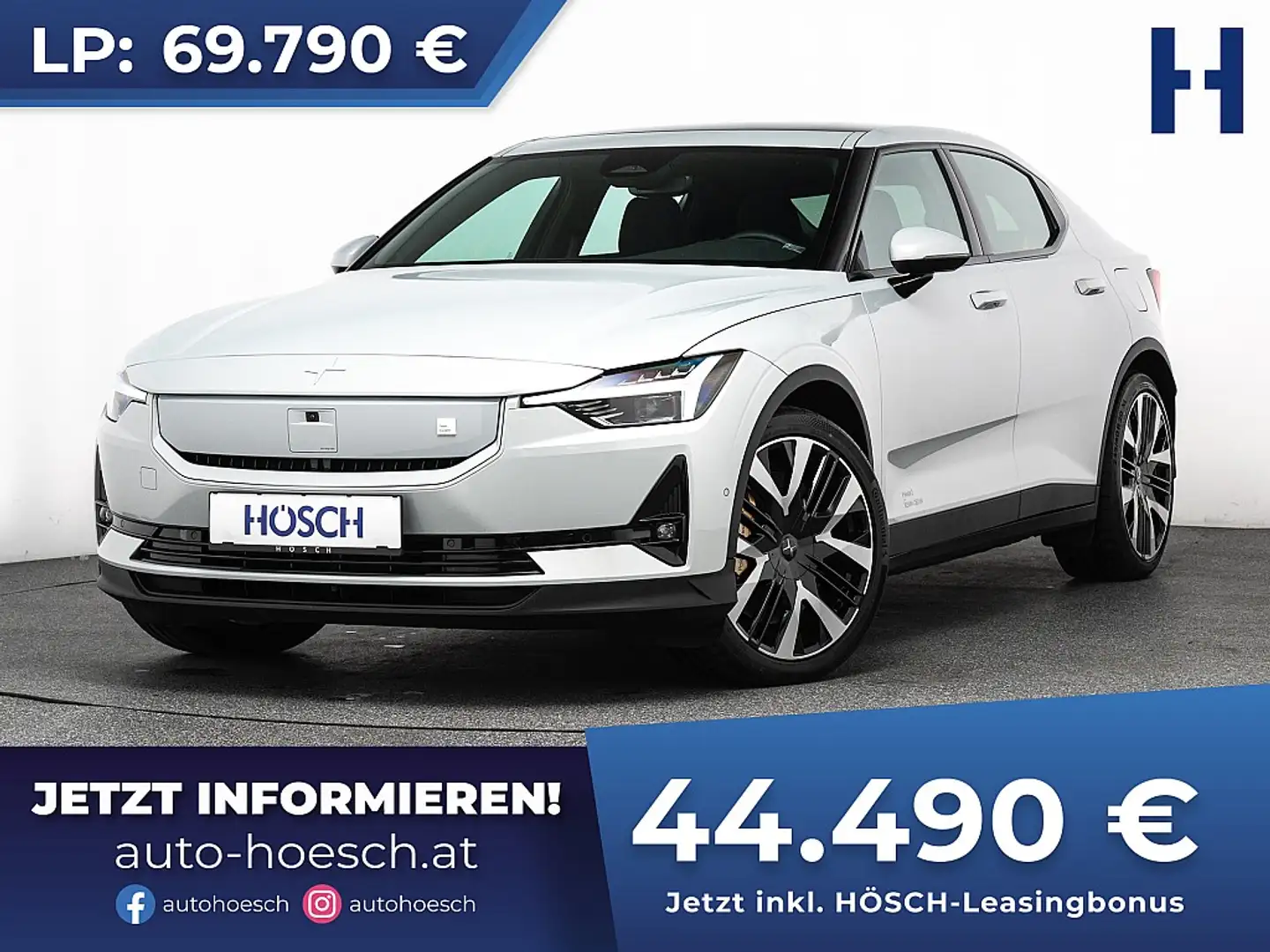 Polestar 2 Long Range Dual Motor PERFORMANCE PLUS FACELIFT Plateado - 1
