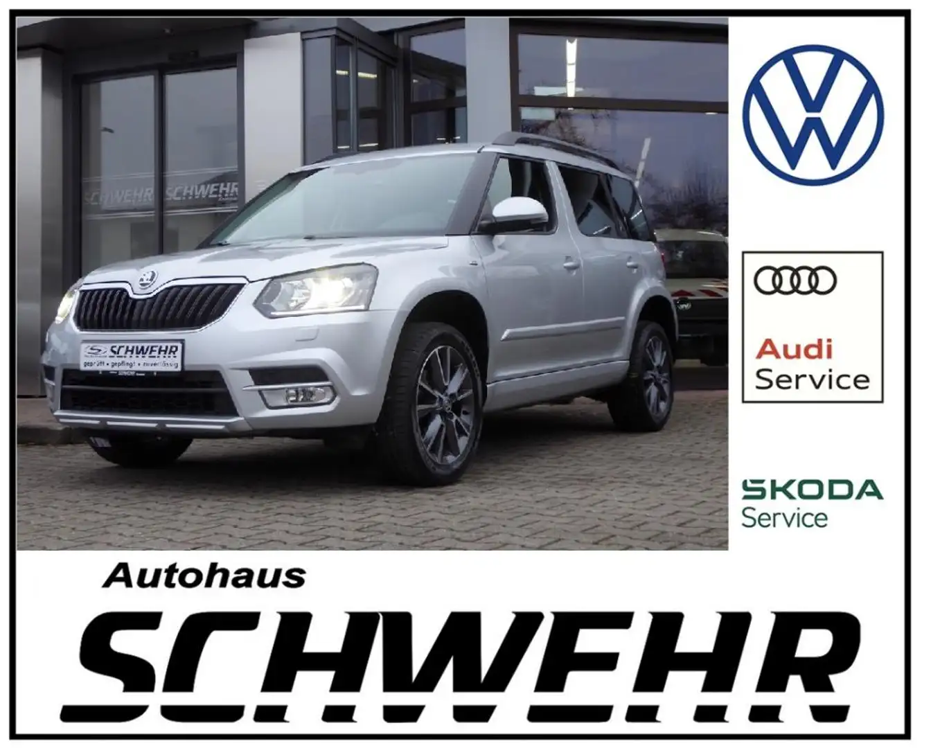 Skoda Yeti Drive 1.2 TSI Ambition Silber - 1