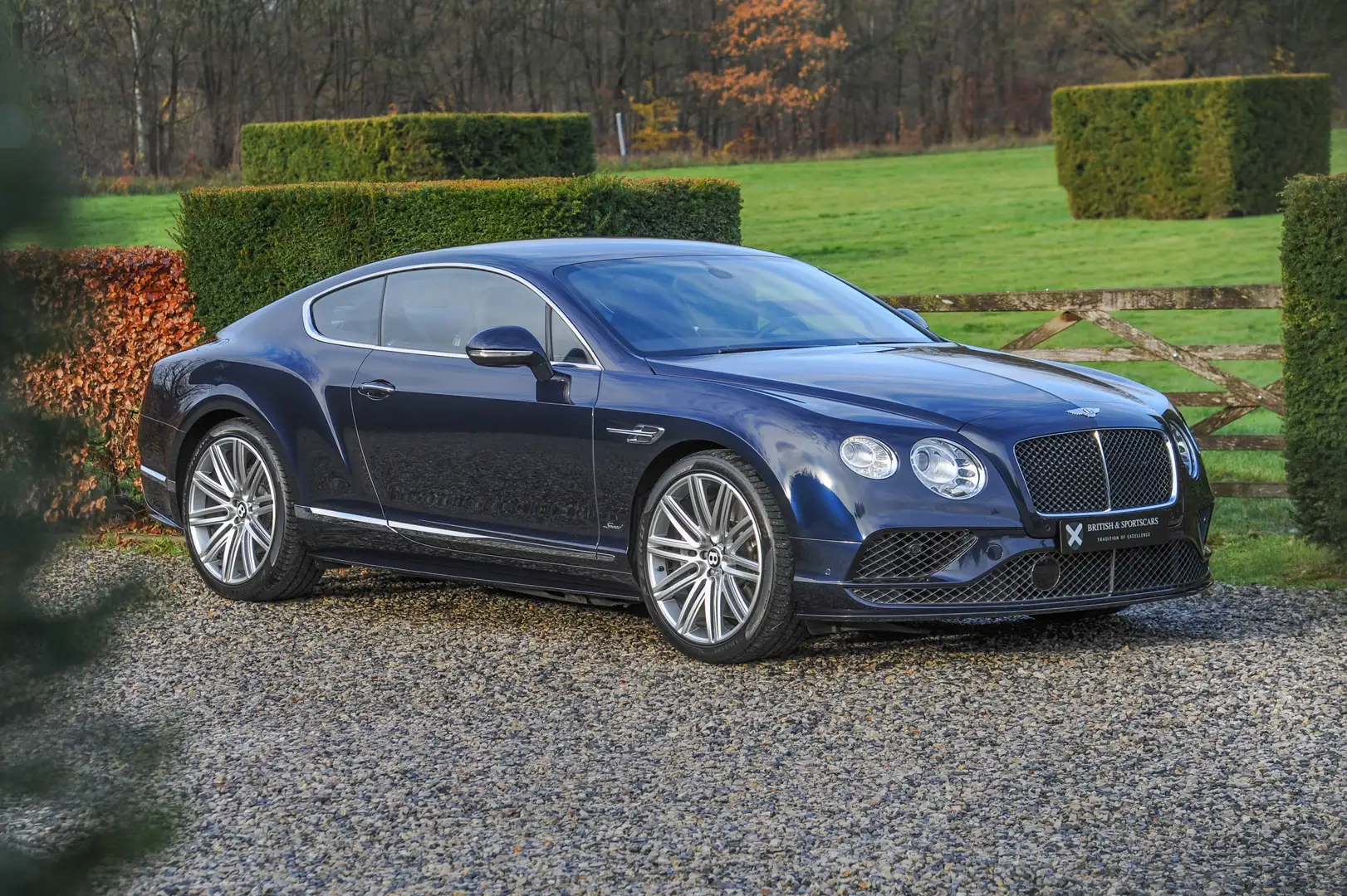 Bentley Continental GT Speed Bleu - 1