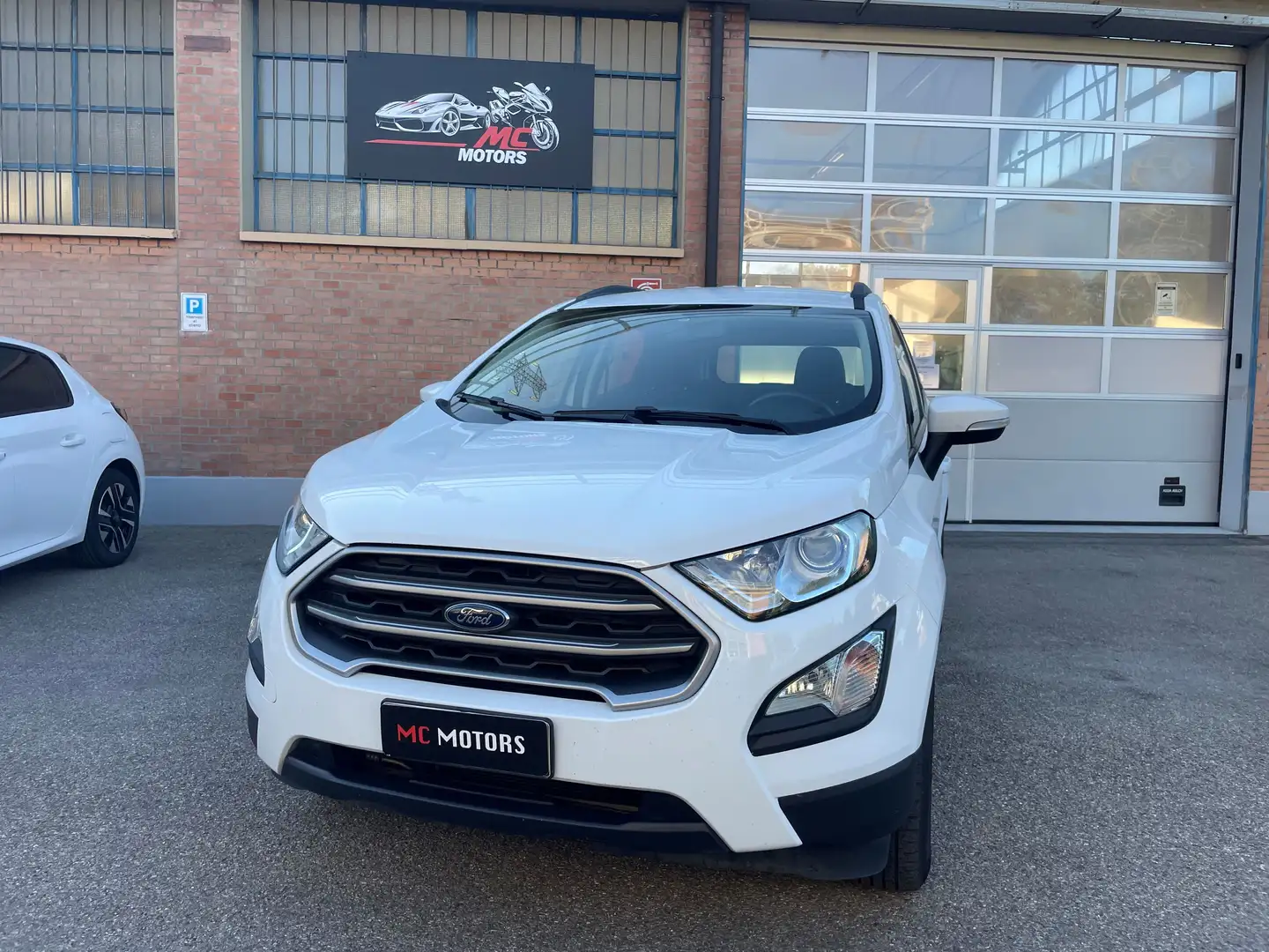 Ford EcoSport EcoSport 1.0 ecoboost Titanium 100cv my19 Blanc - 2