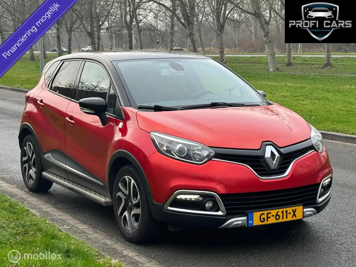 Renault Captur 0.9 TCe Helly Hansen Navi Airco Cruise Rot - 1