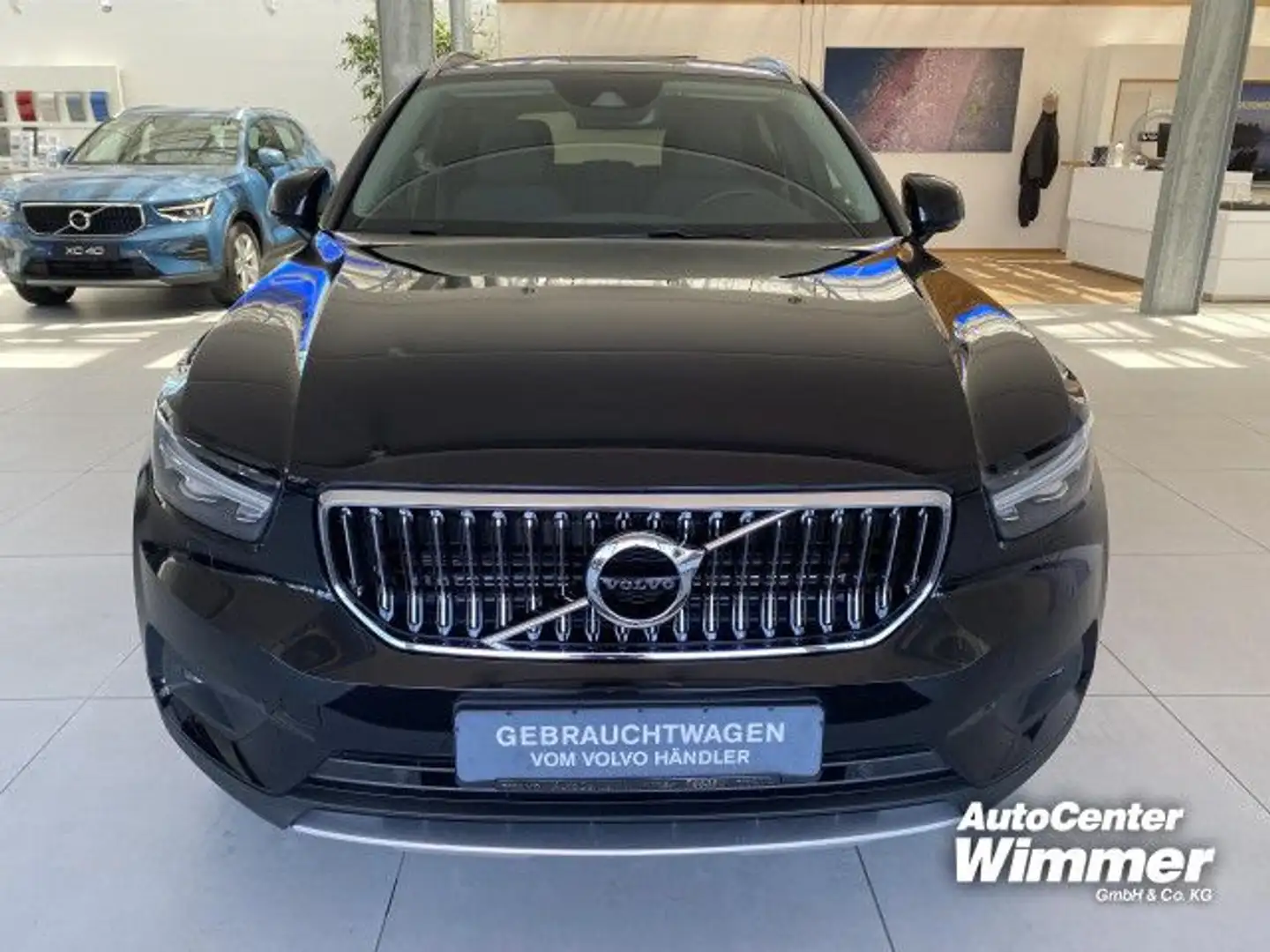 Volvo XC40 T5 Recharge DKG Inscription Licht+Park+Winter Schwarz - 2