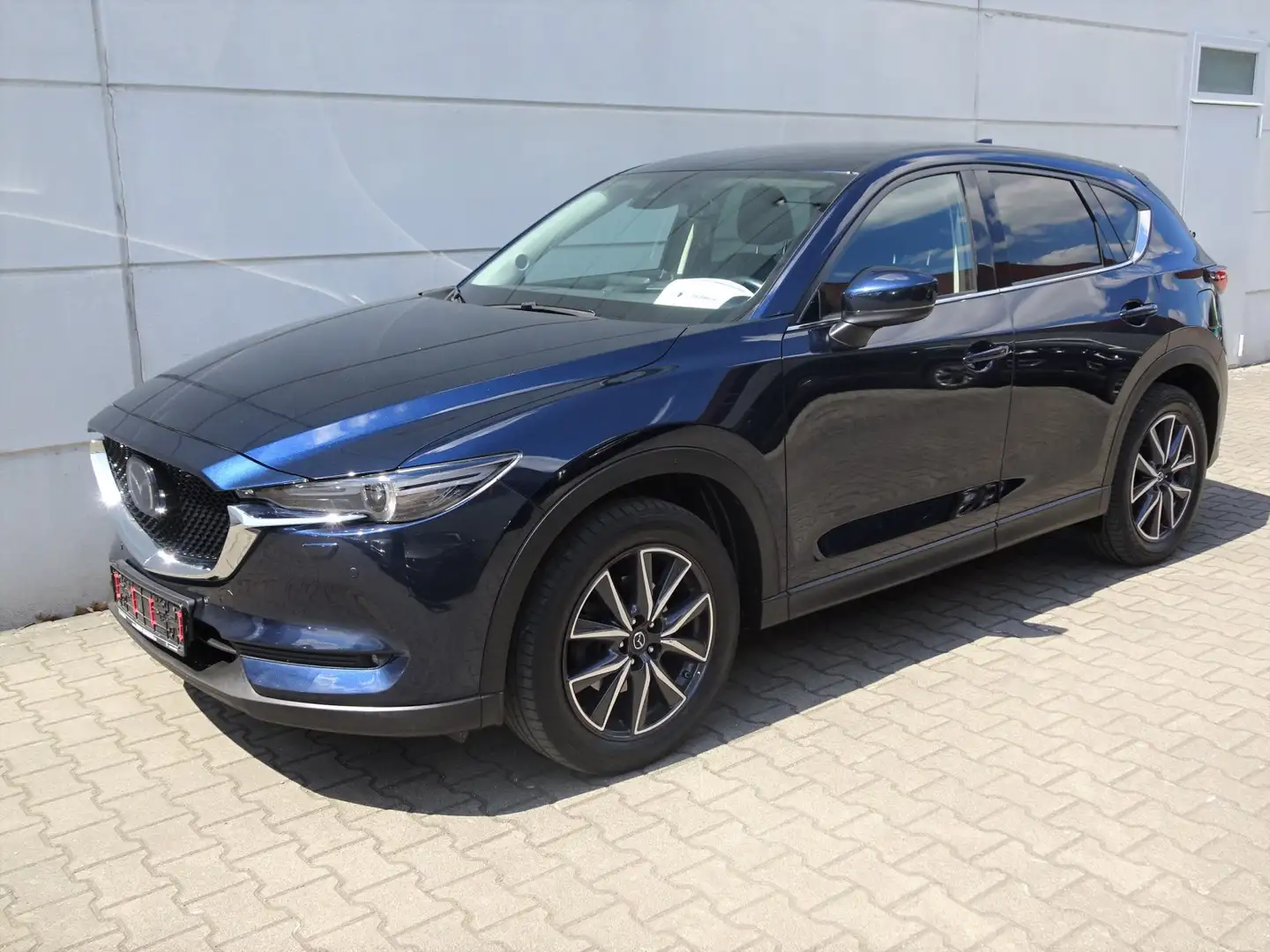 Mazda CX-5 2.2 SKYACTIV-D AHK AT AWD  Sports-Line HeadUp EU6d Blau - 2