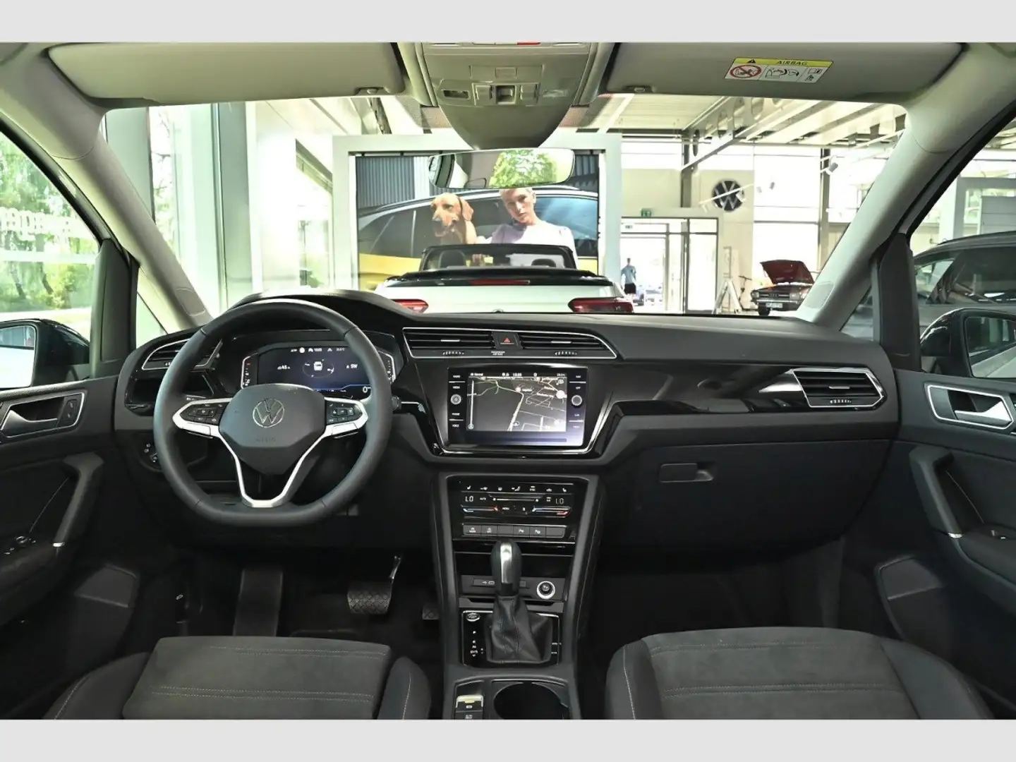 Volkswagen Touran 2.0 TDI DSG SCR Highline Black Style 7-Sitze AHK S Weiß - 2